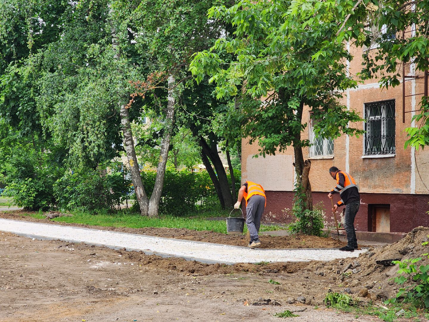 жители, двор, ремонт, благоустройство, электросталь,