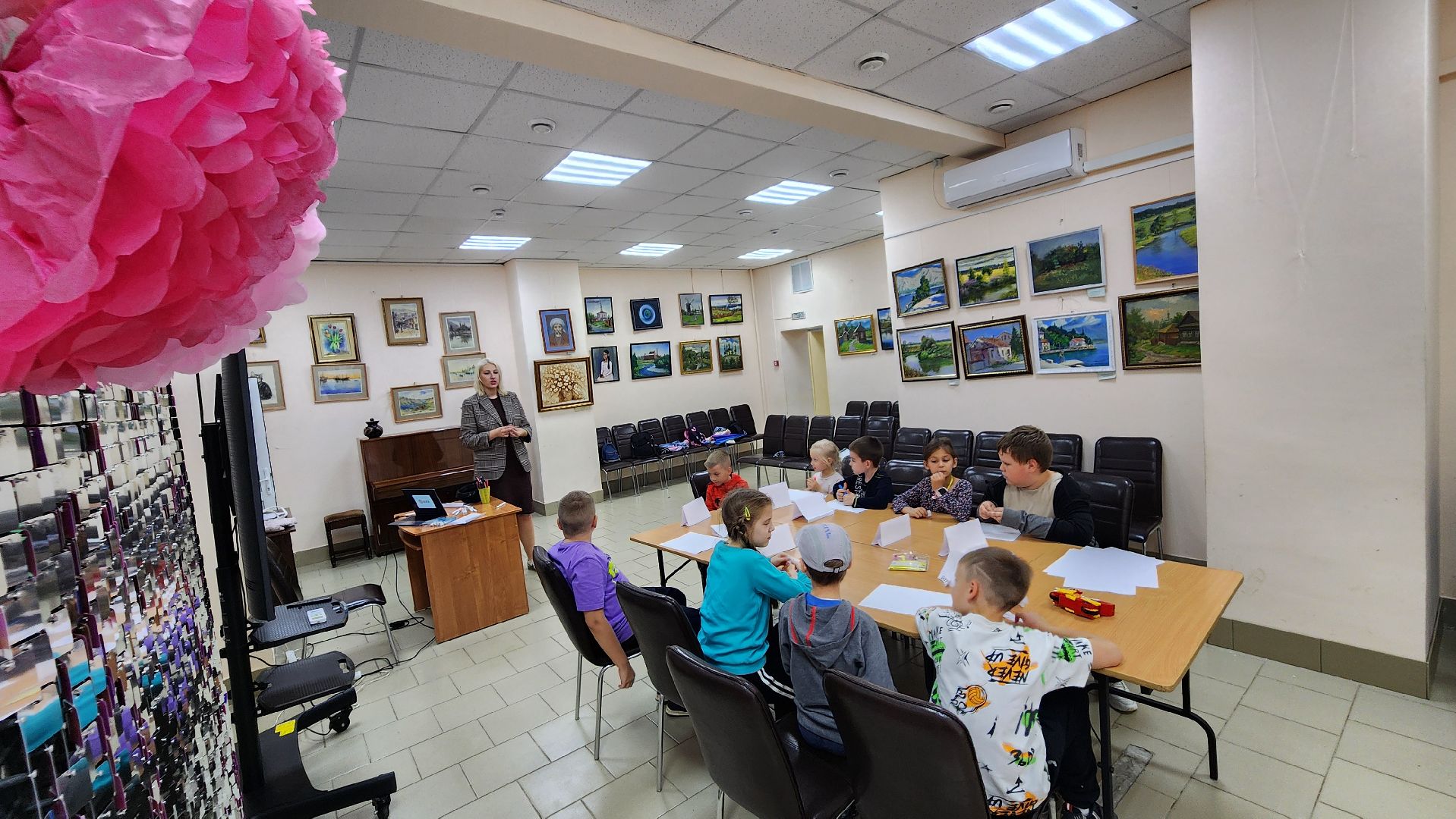 протвино, летняя площадка библиотеки, образование,