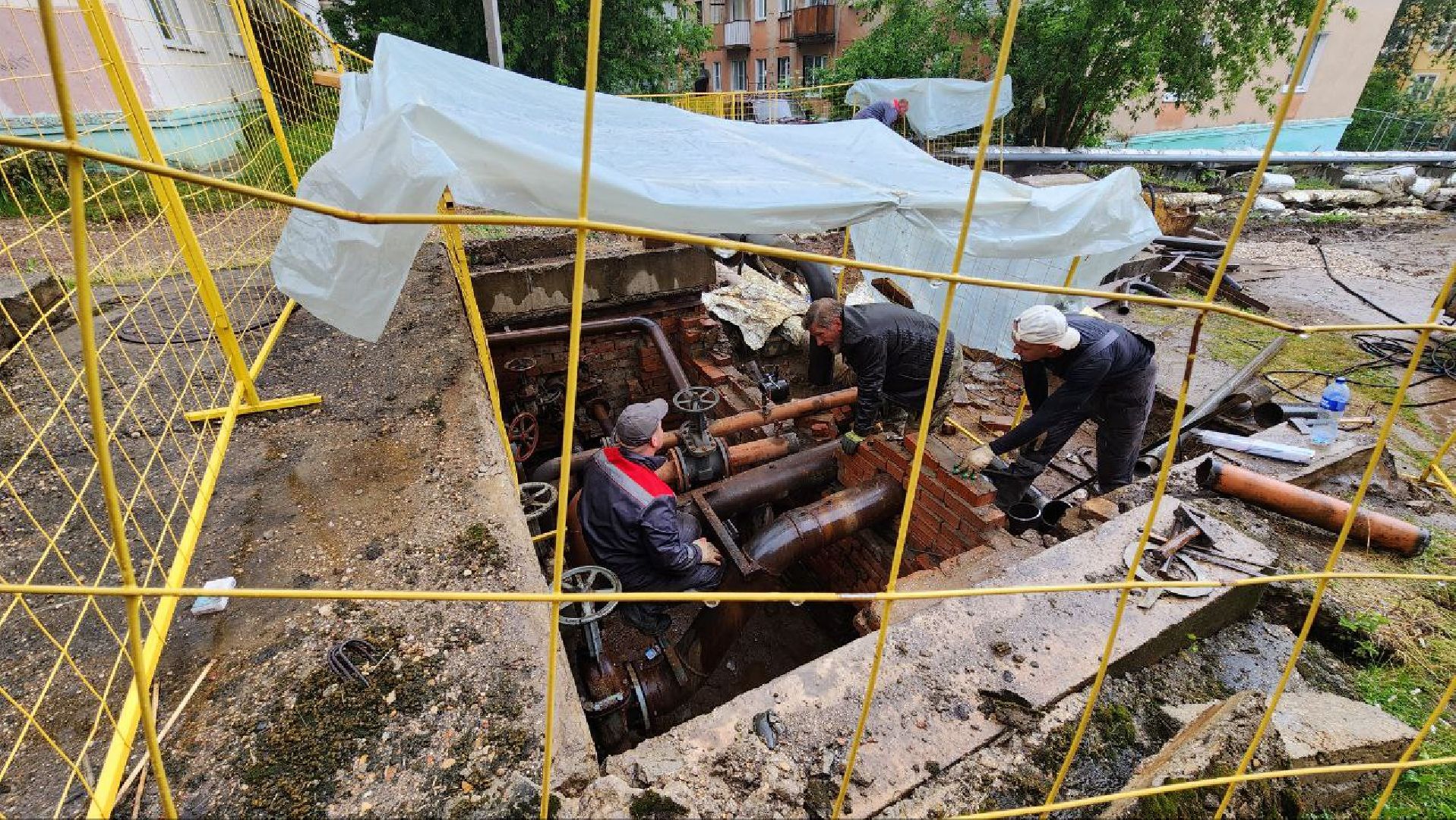 Дмитров, ЖКХ, Ремонт теплосетей, МинЖКХ,