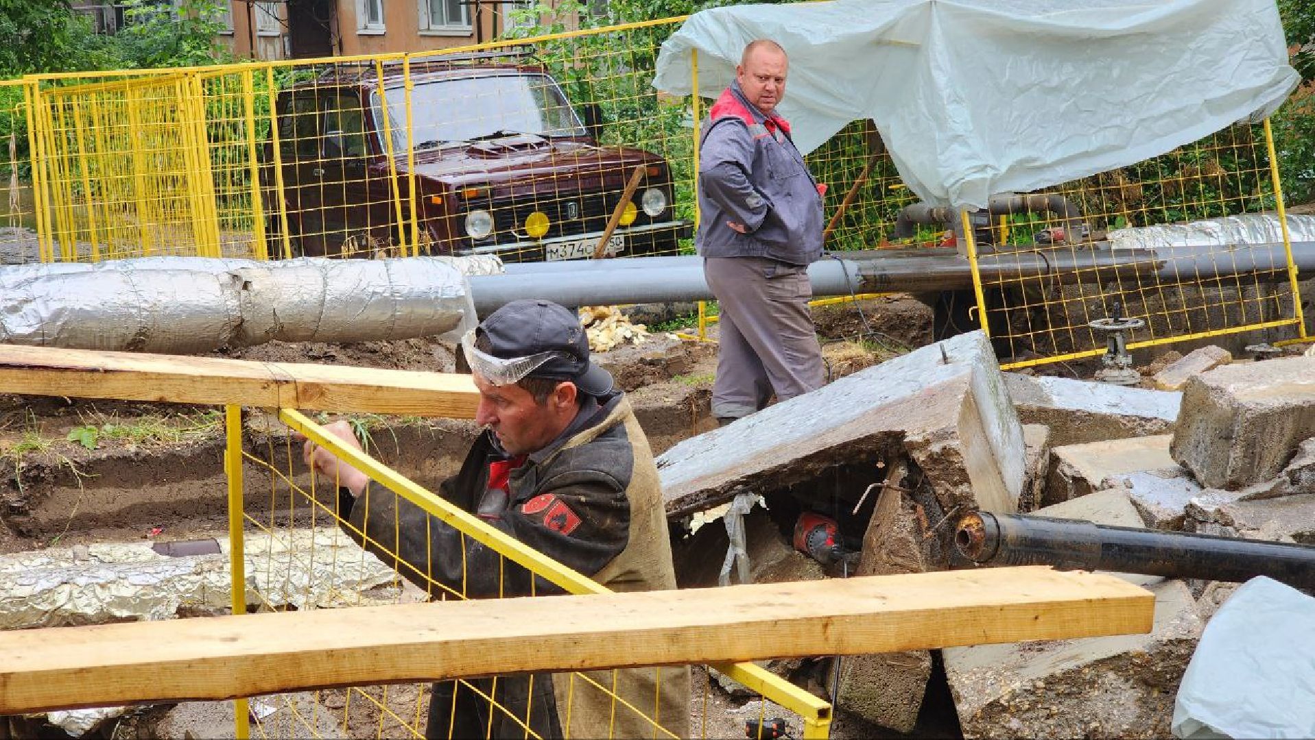 Дмитров, ЖКХ, Ремонт теплосетей, МинЖКХ,