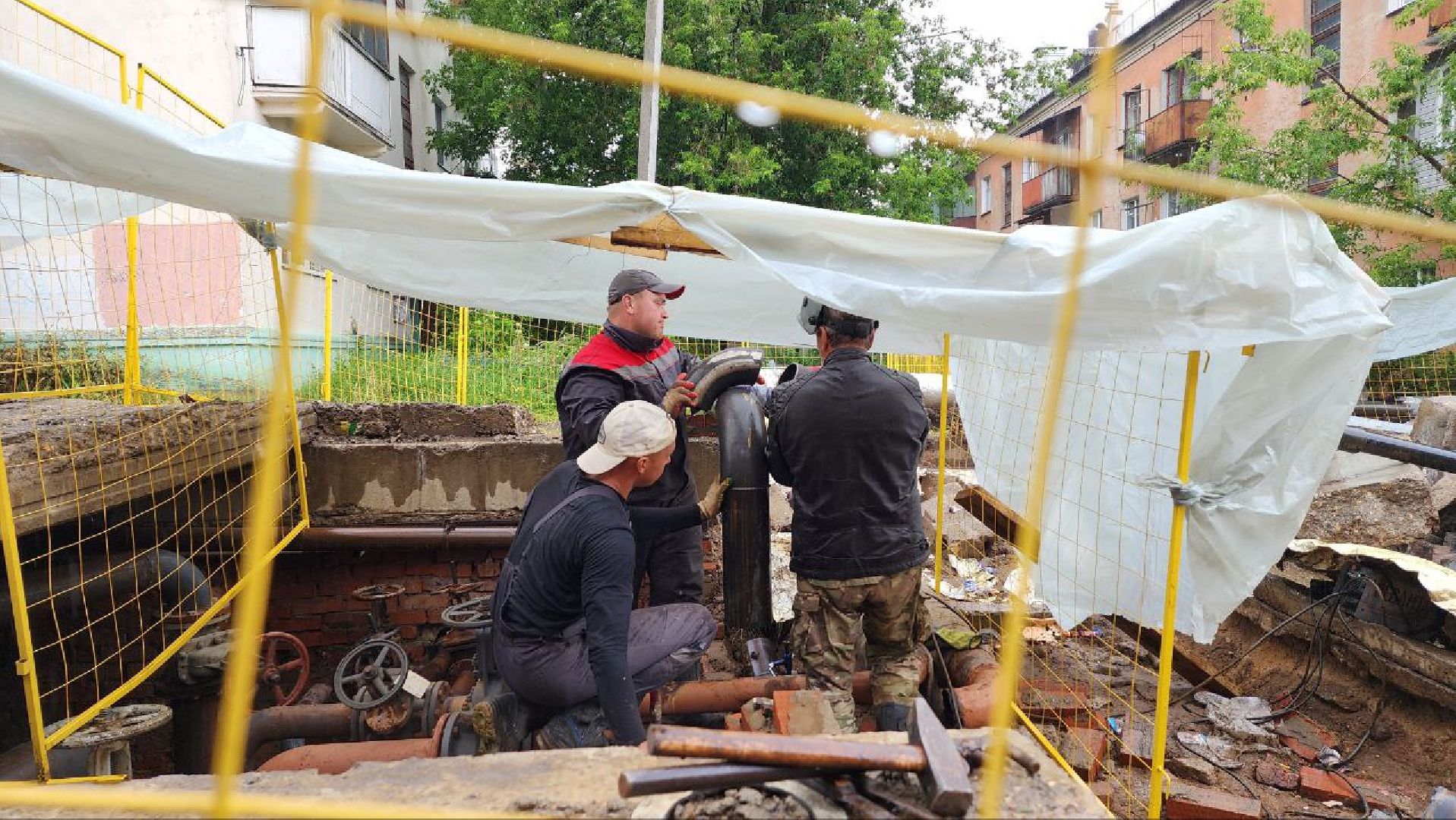 Дмитров, ЖКХ, Ремонт теплосетей, МинЖКХ,