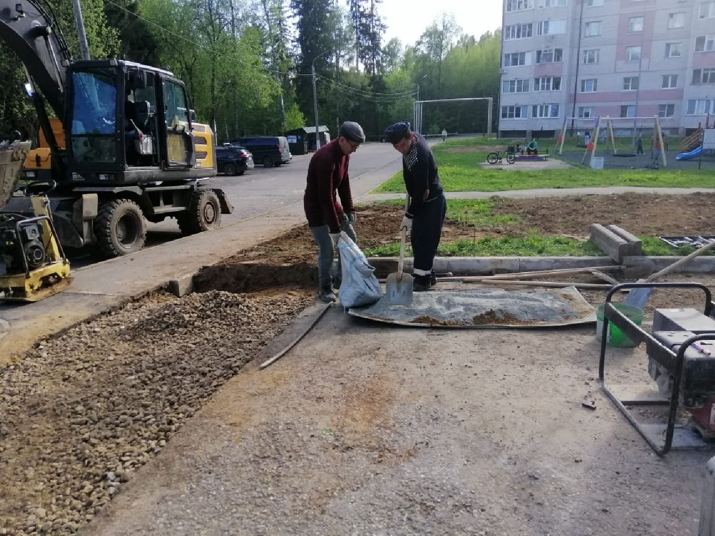 городской округ восход, благоуйстройство, строителсьтво, жкх,