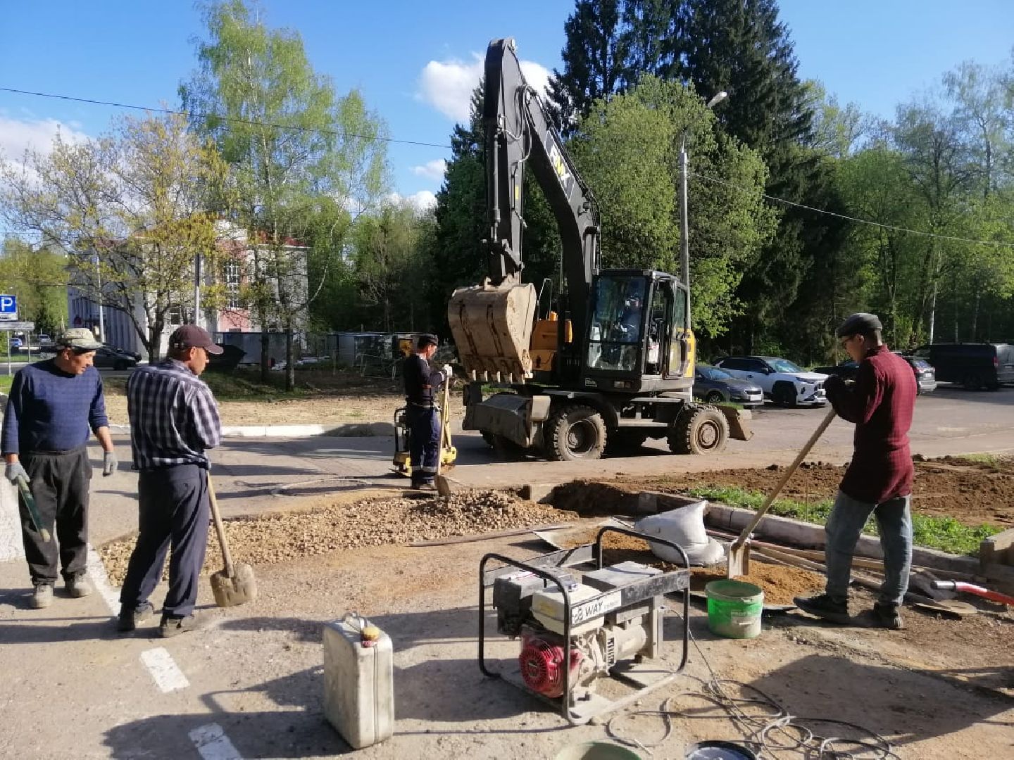 городской округ восход, благоуйстройство, строителсьтво, жкх,