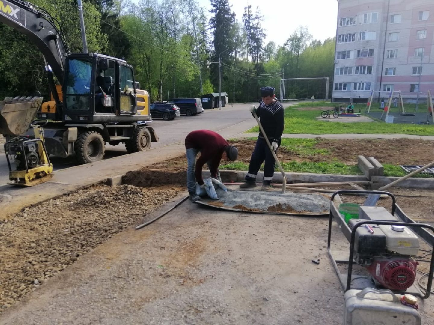 городской округ восход, благоуйстройство, строителсьтво, жкх,