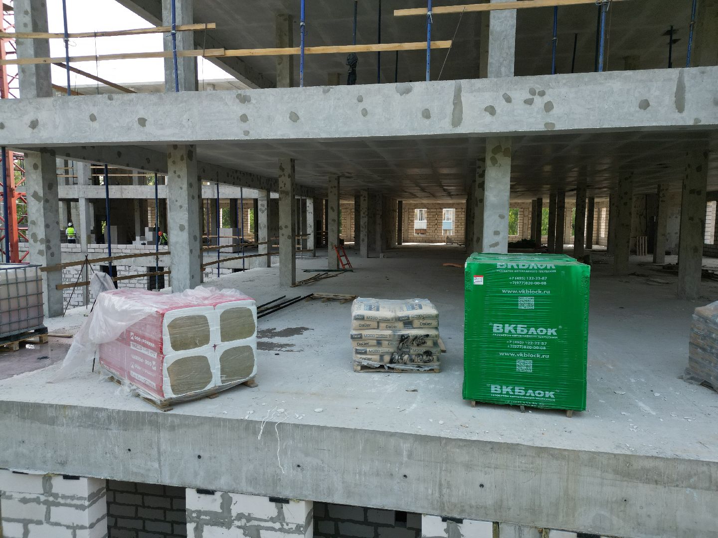 видео с коптера, детская поликлиника в пушкино, медицина в пушкино,