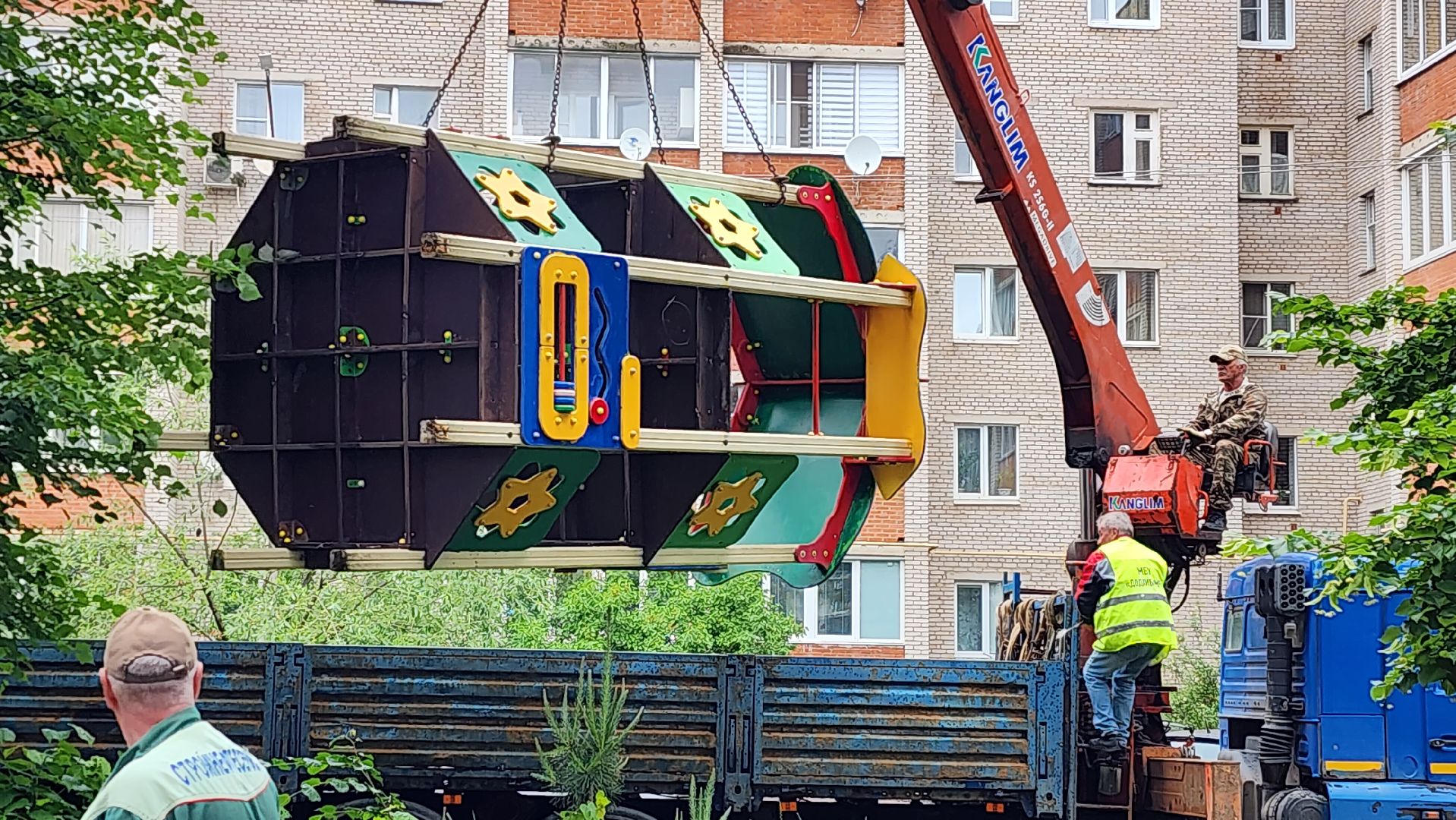 истра, благоустройство, детская игровая площадка,