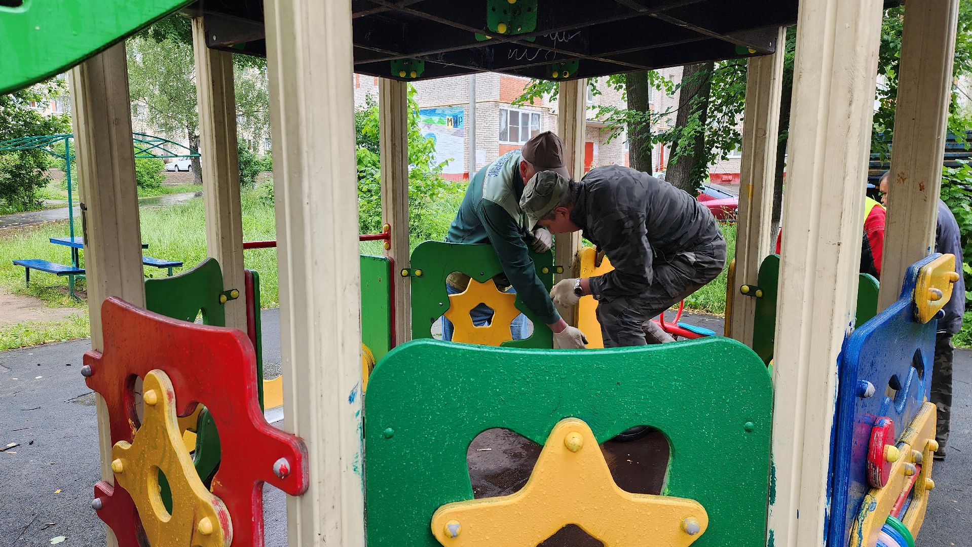 истра, благоустройство, детская игровая площадка,