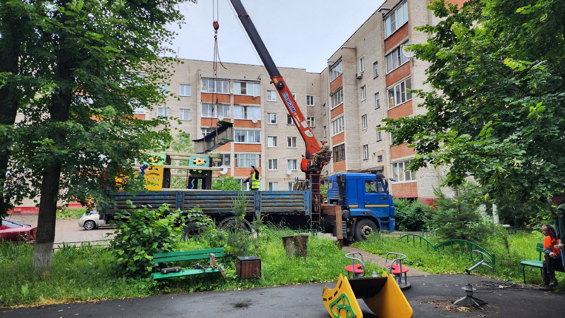 истра, благоустройство, детская игровая площадка,