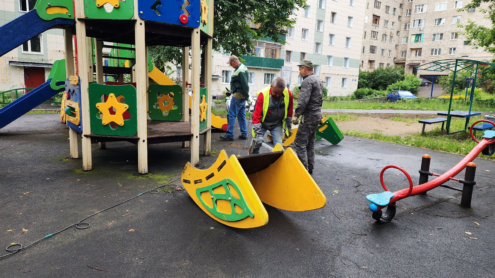 истра, благоустройство, детская игровая площадка,