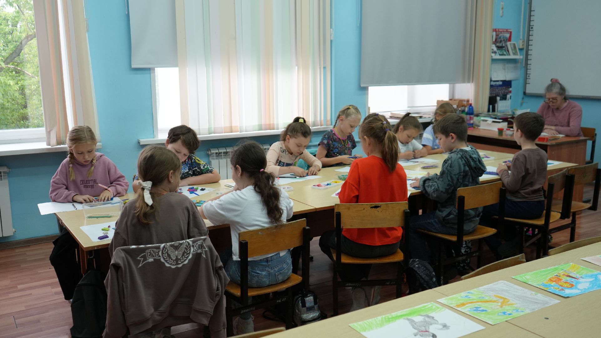 летний лагерь,