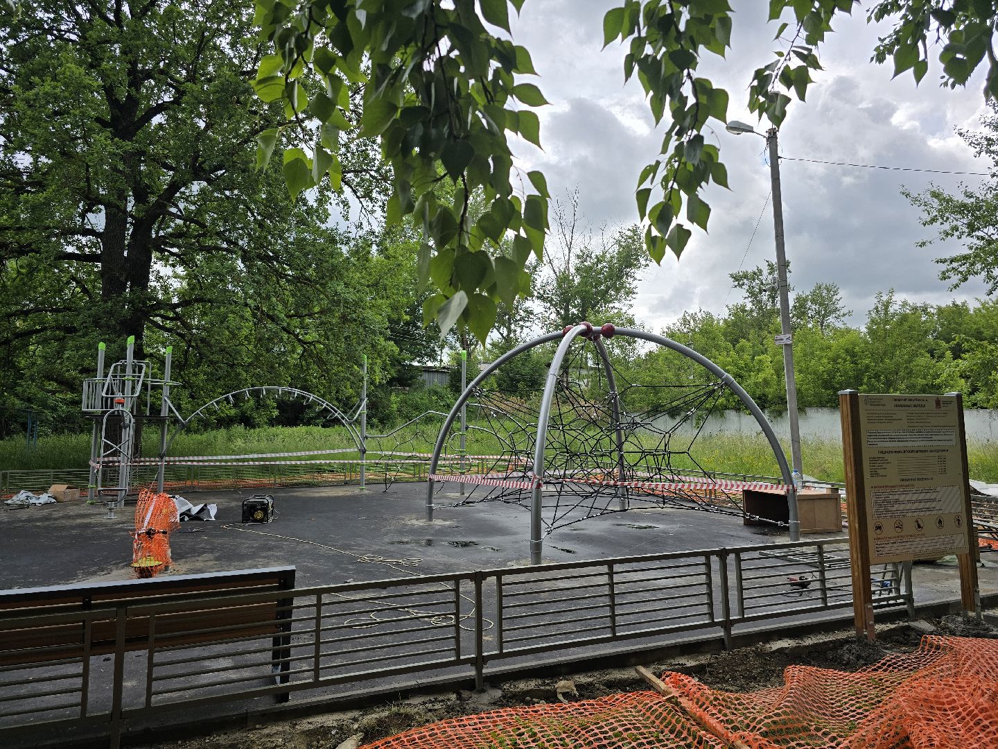 Коломна, губернаторская детская площадка, детский игровой комплекс,