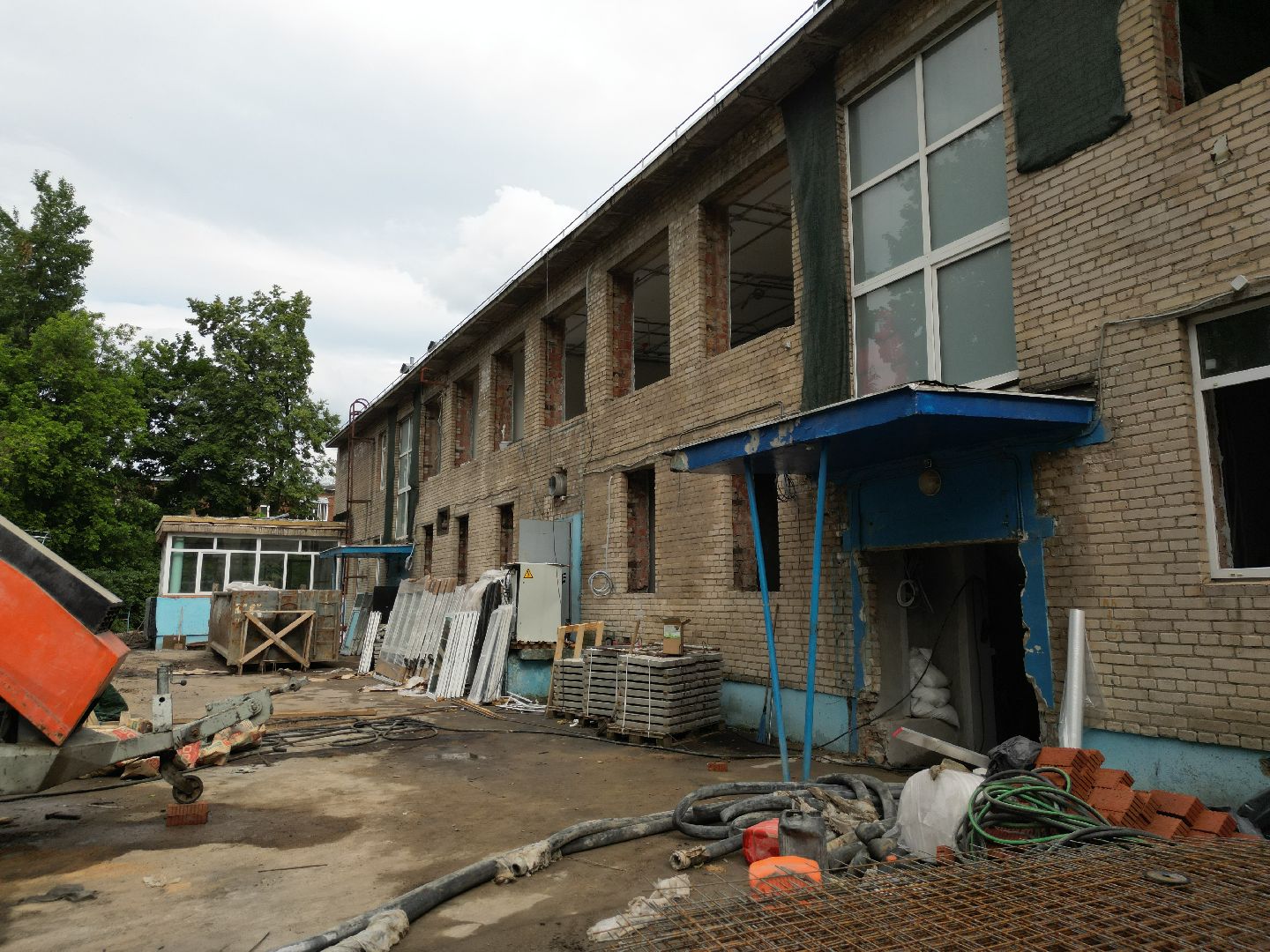 видео с коптера, детский сад Родничок, детский сад в долгопрудном,