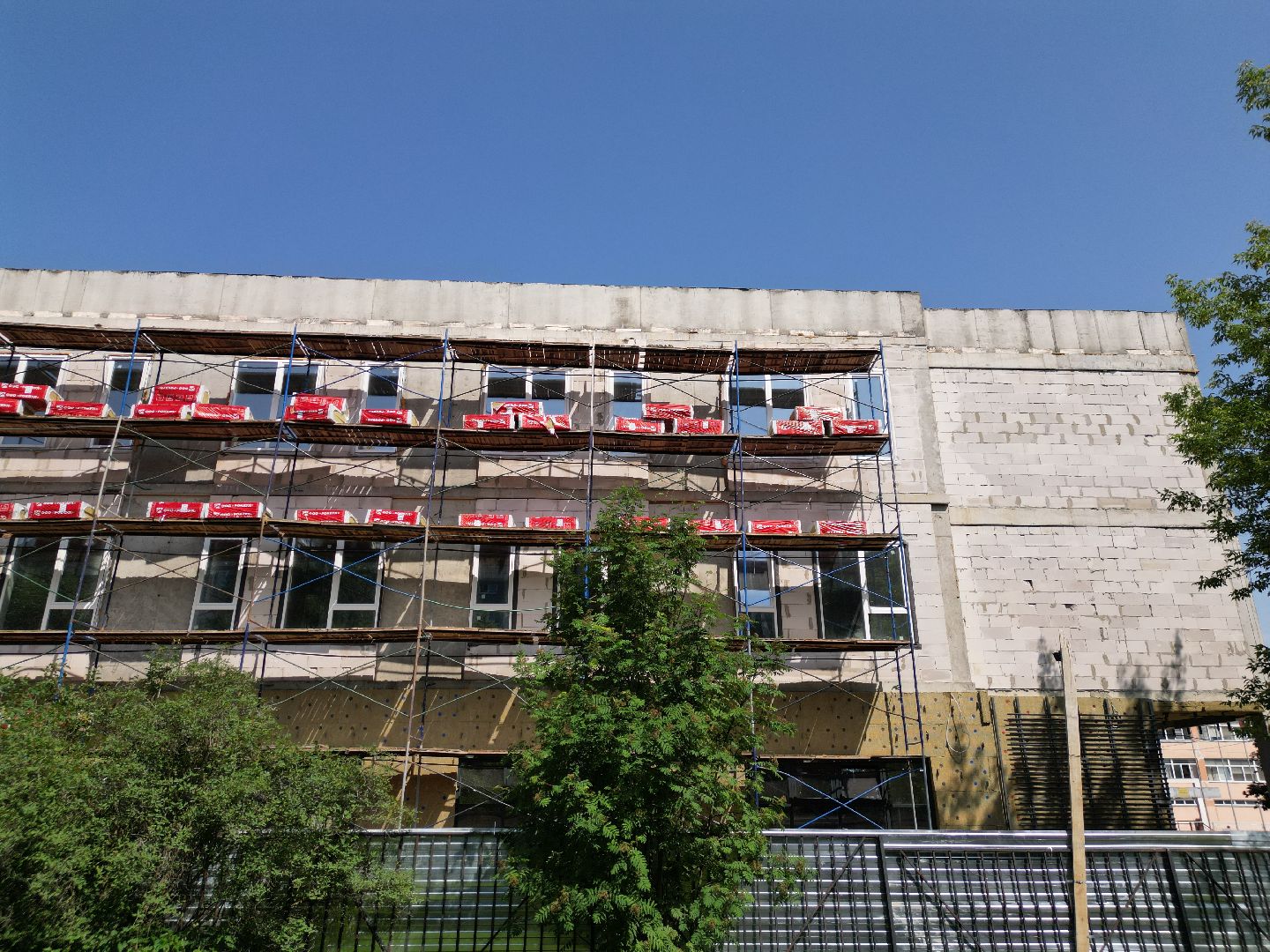 видео с коптера, пристройка к гимназии 13, гимназия 13 в долгопрудном,