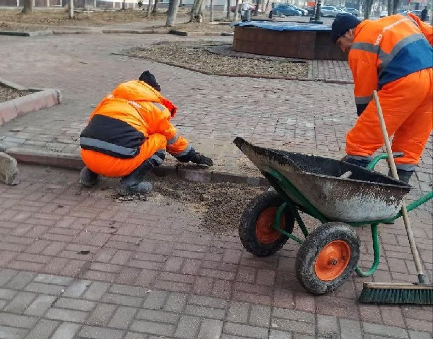 пушкино, вертикалки, ремонт, ступени, бульвар, благоустройство,добродел,