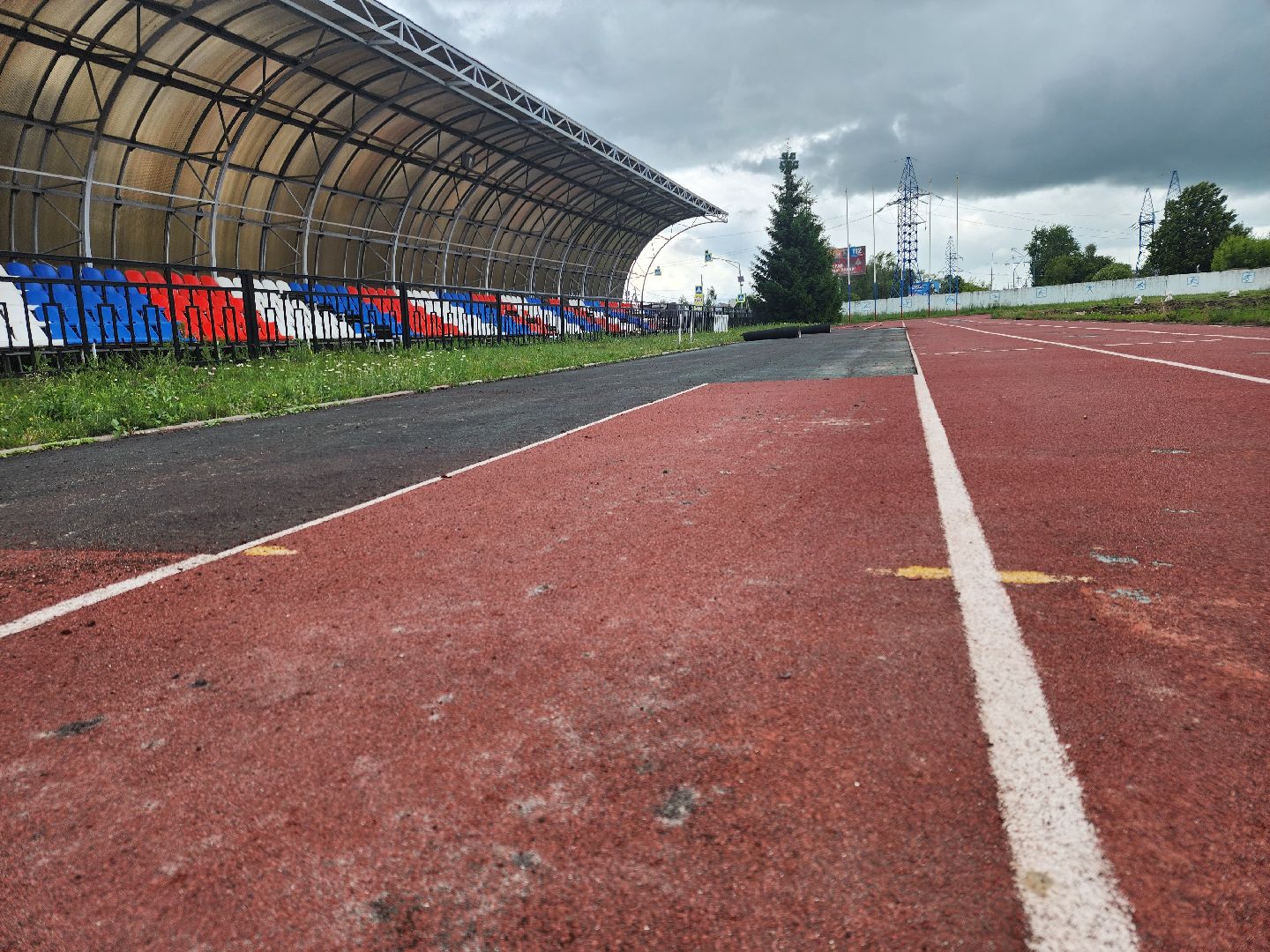 Зарайск, Стадион в Зарайске,  Строительство,