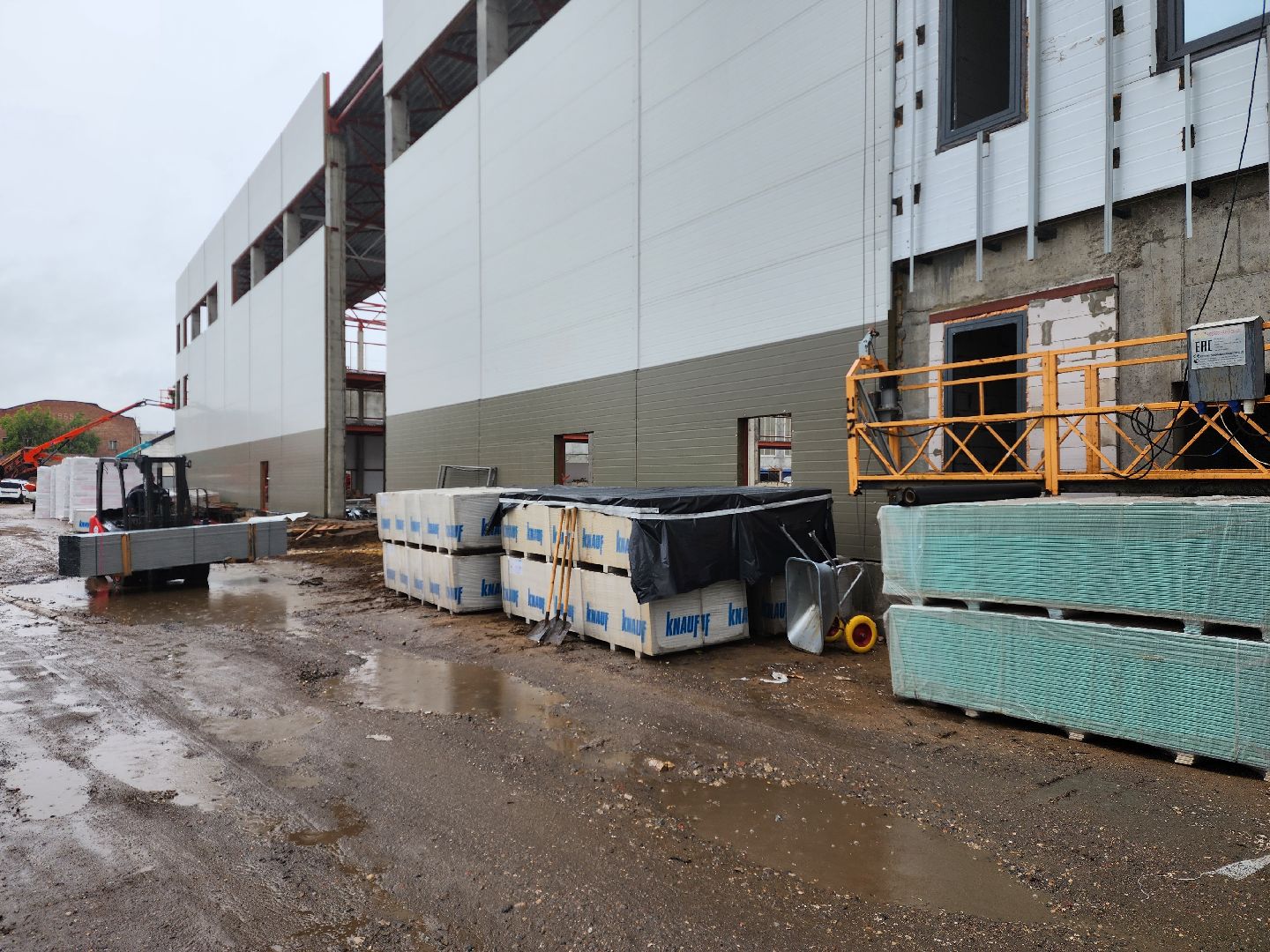 раменское, строительство,технопарк раменское на улице михалевича , строительство нового производственно-логистического комплекса ,