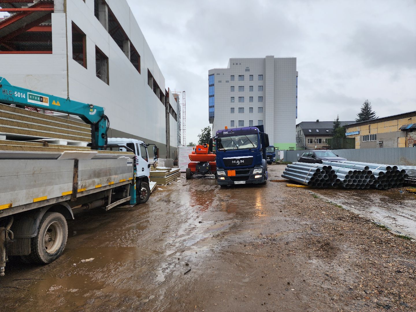 раменское, строительство,технопарк раменское на улице михалевича , строительство нового производственно-логистического комплекса ,