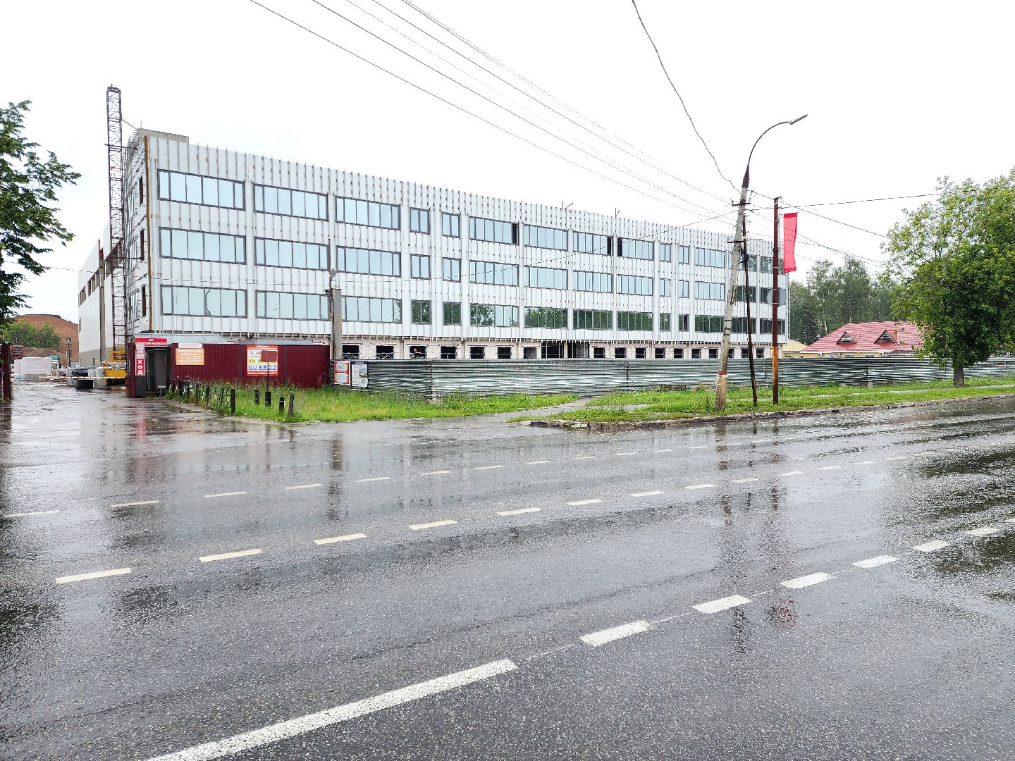 раменское, строительство,технопарк раменское на улице михалевича , строительство нового производственно-логистического комплекса ,