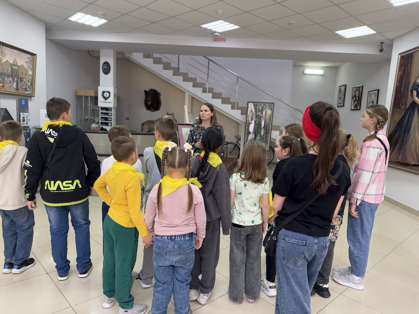 шаховская, дети, день памяти и скорби, музейный урок,