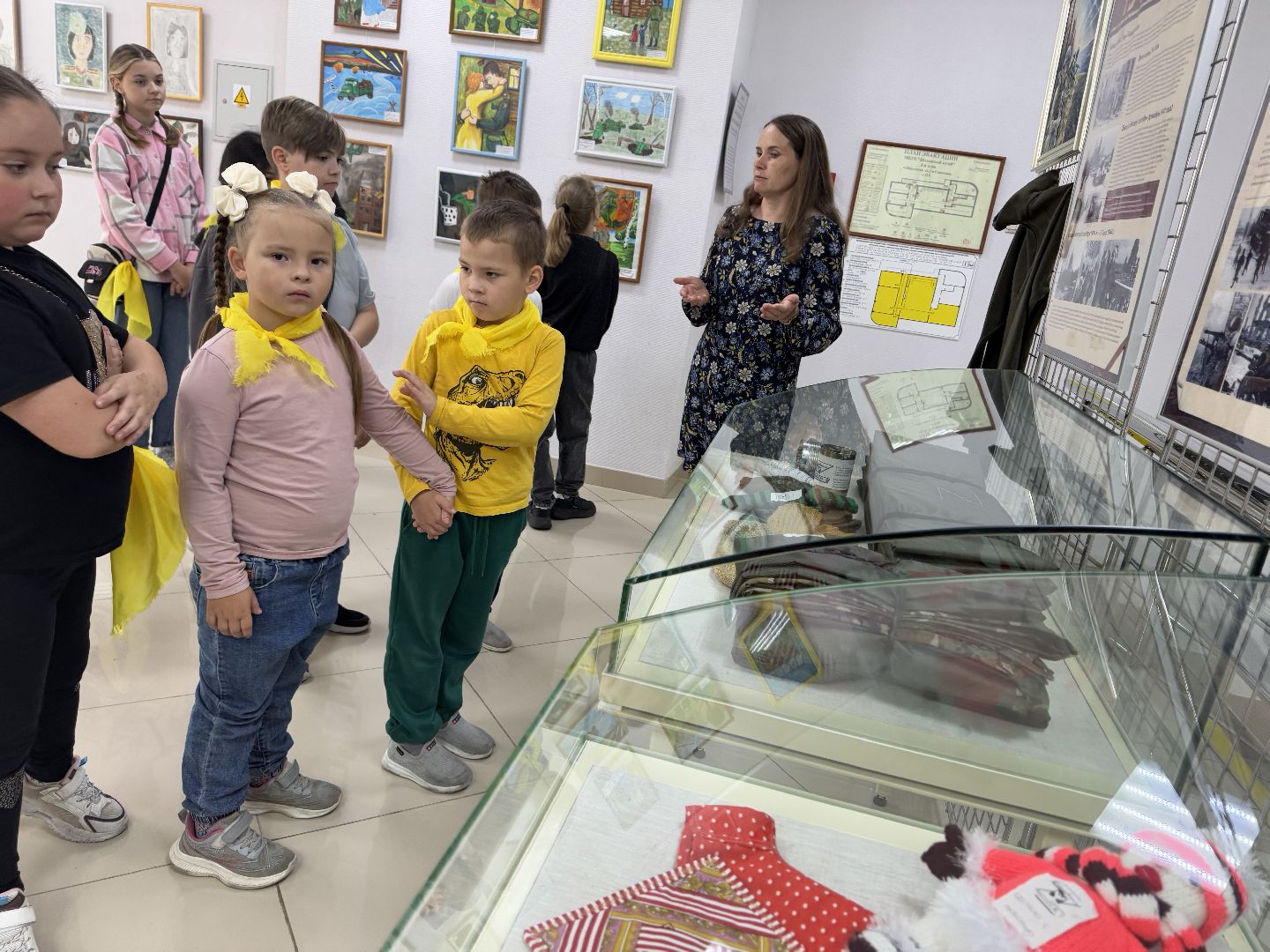 шаховская, дети, день памяти и скорби, музейный урок,