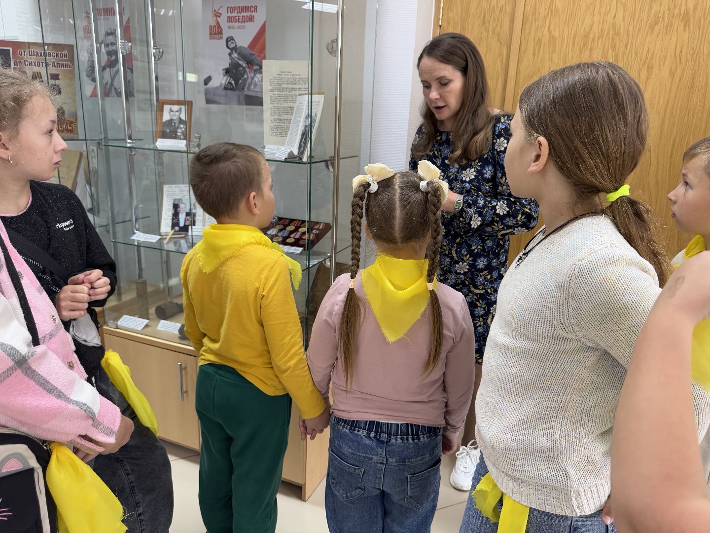 шаховская, дети, день памяти и скорби, музейный урок,