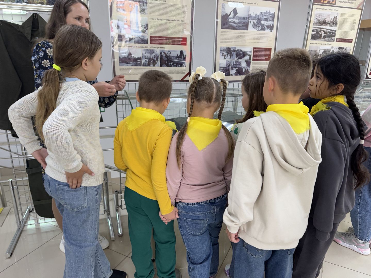 шаховская, дети, день памяти и скорби, музейный урок,