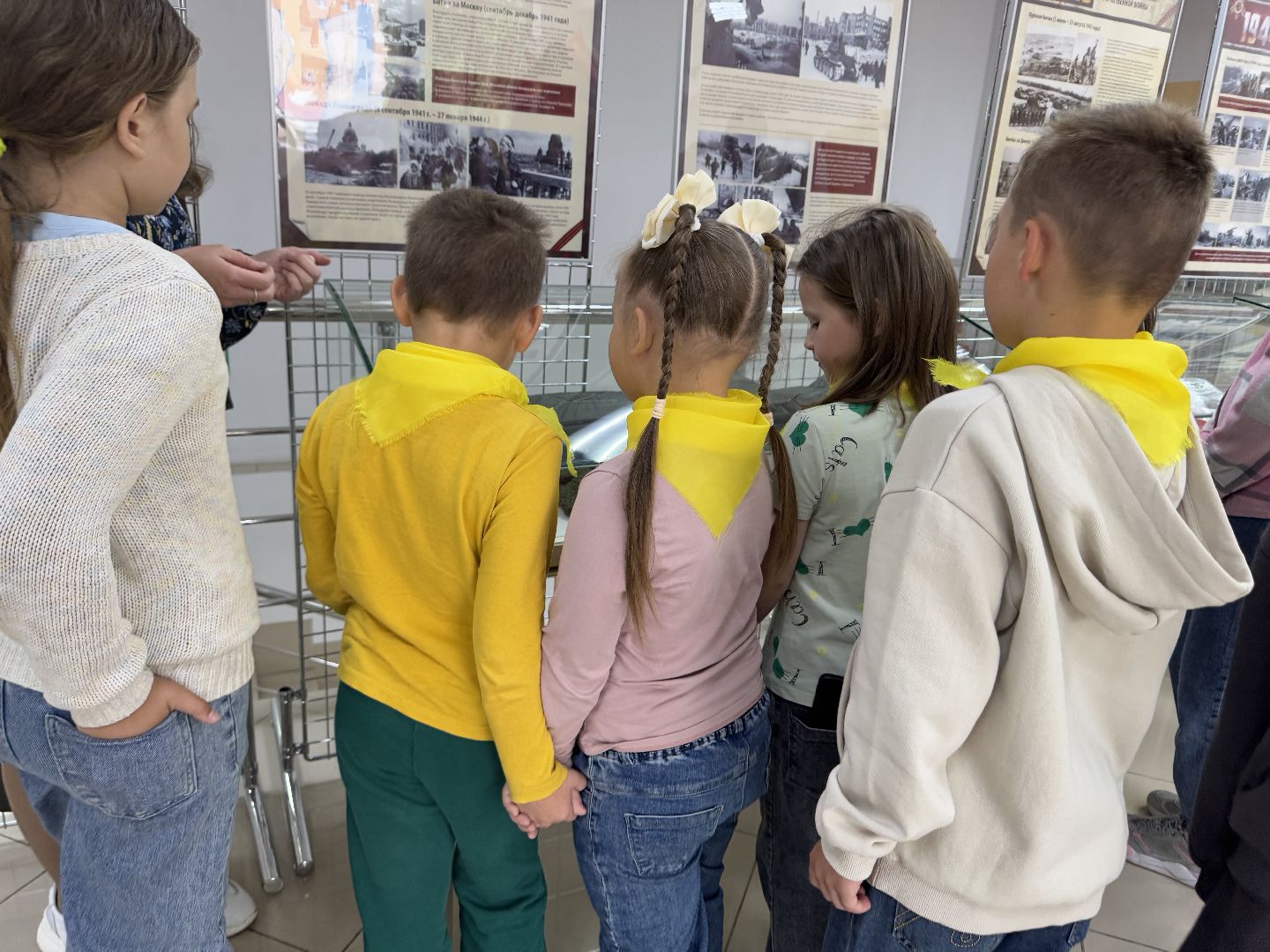 шаховская, дети, день памяти и скорби, музейный урок,