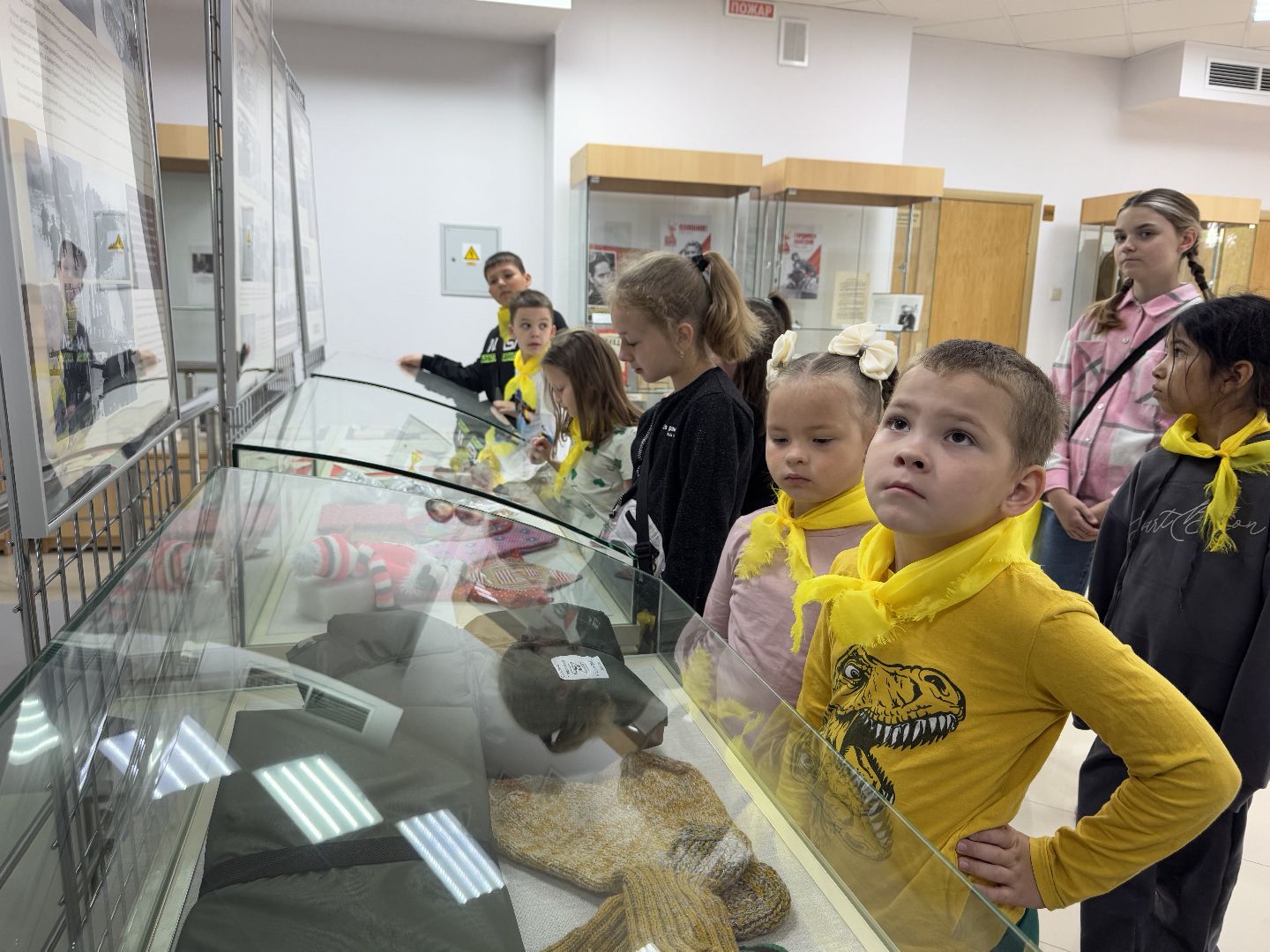 шаховская, дети, день памяти и скорби, музейный урок,