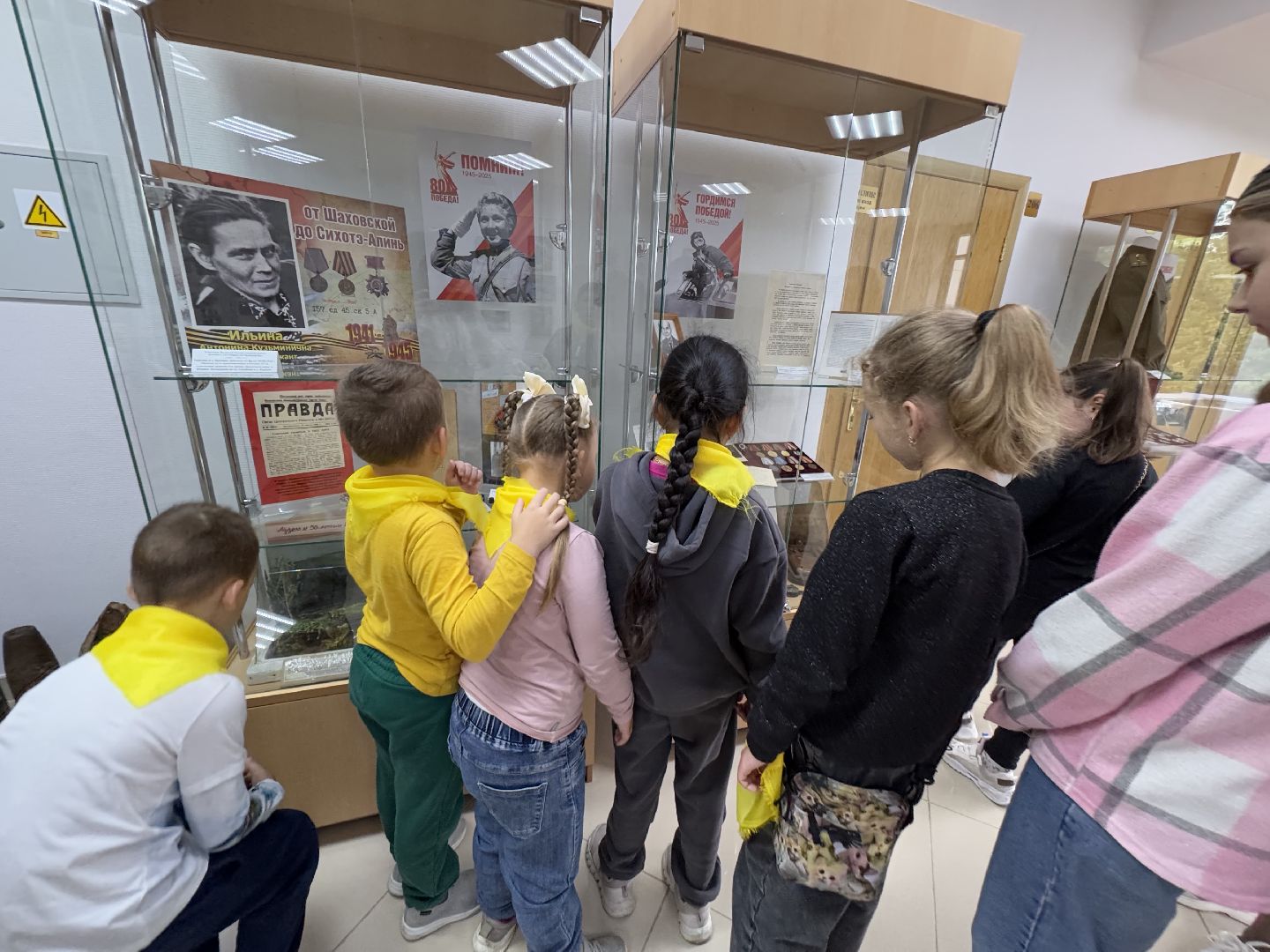 шаховская, дети, день памяти и скорби, музейный урок,