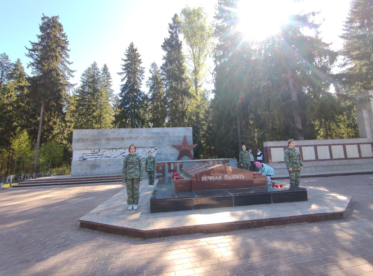 Вахта памяти, школа, дети, Дубна