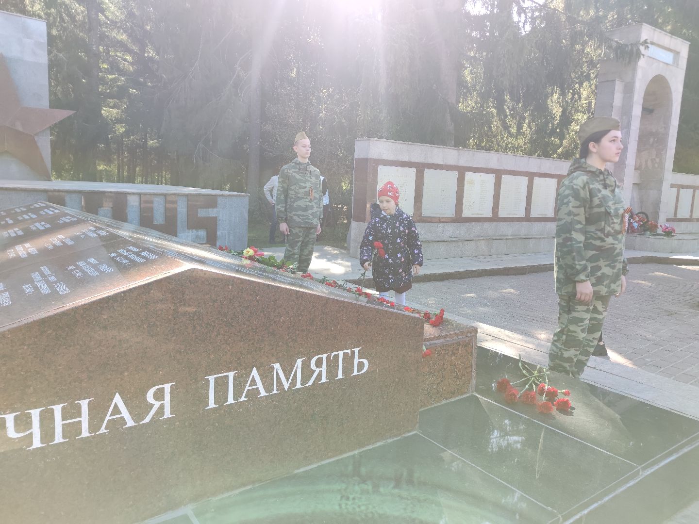 Вахта памяти, школа, дети, Дубна