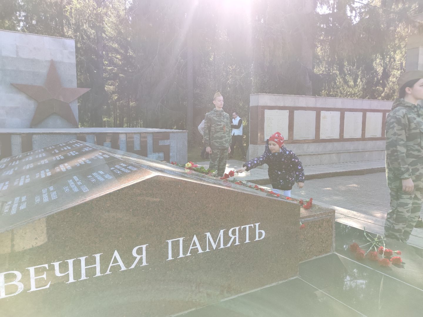 Вахта памяти, школа, дети, Дубна