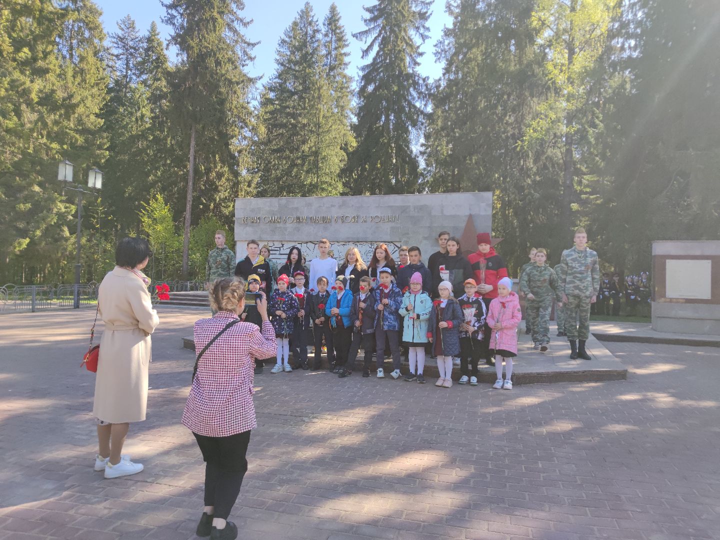 Вахта памяти, школа, дети, Дубна