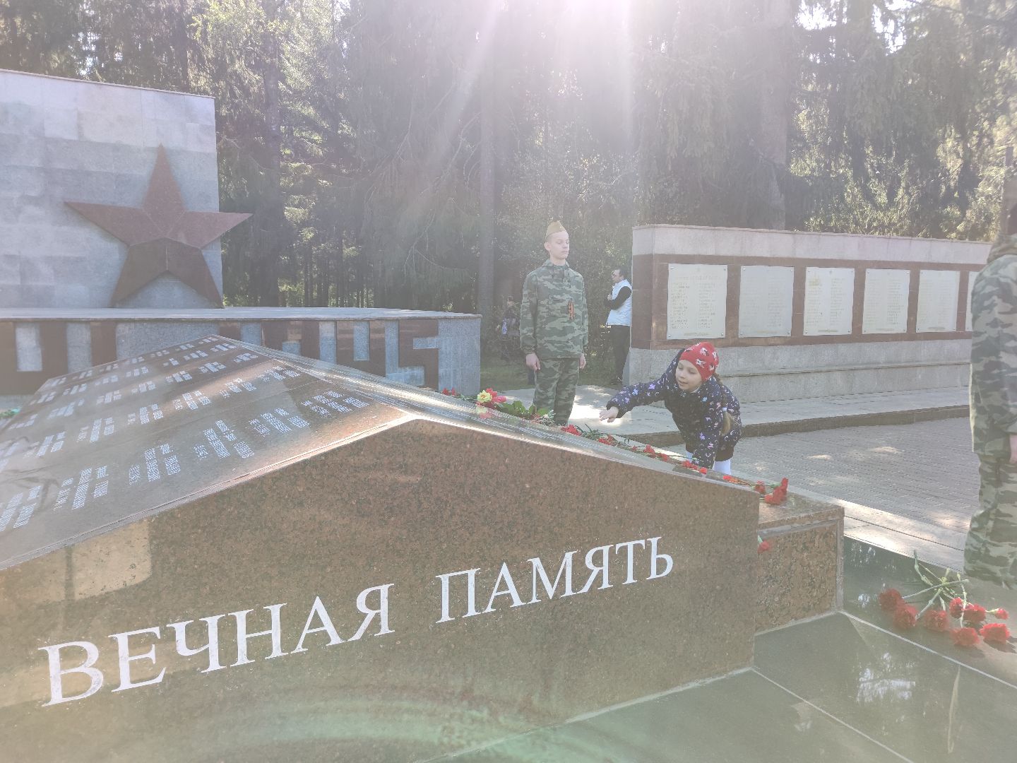 Вахта памяти, школа, дети, Дубна