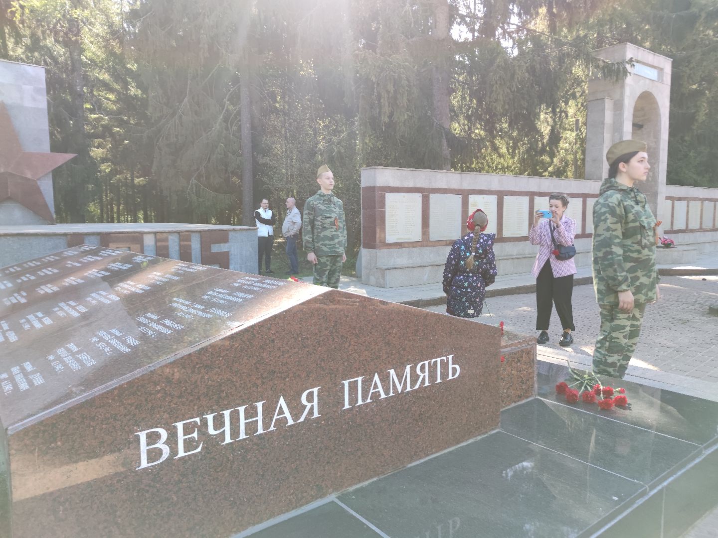 Вахта памяти, школа, дети, Дубна