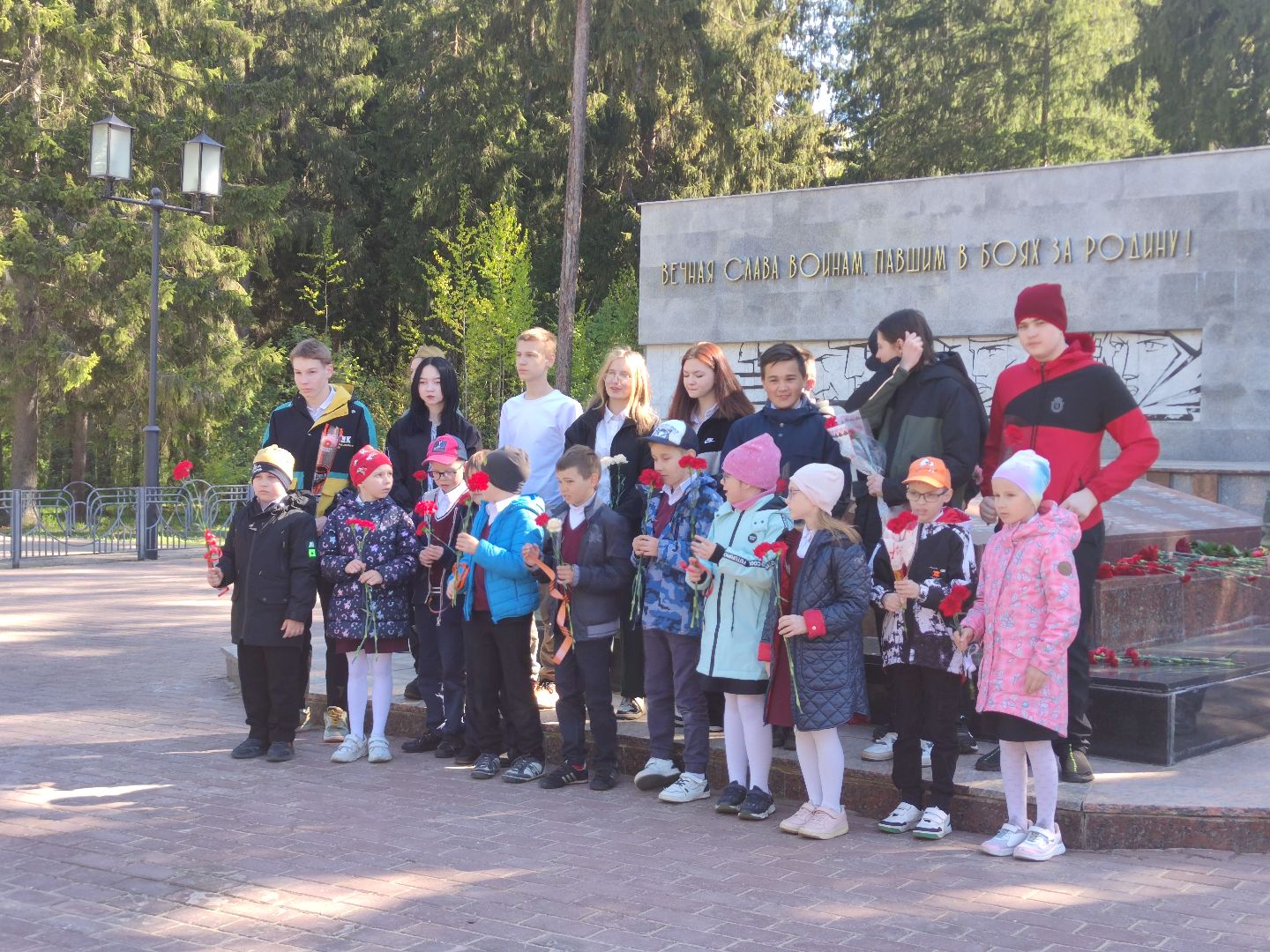 Вахта памяти, школа, дети, Дубна