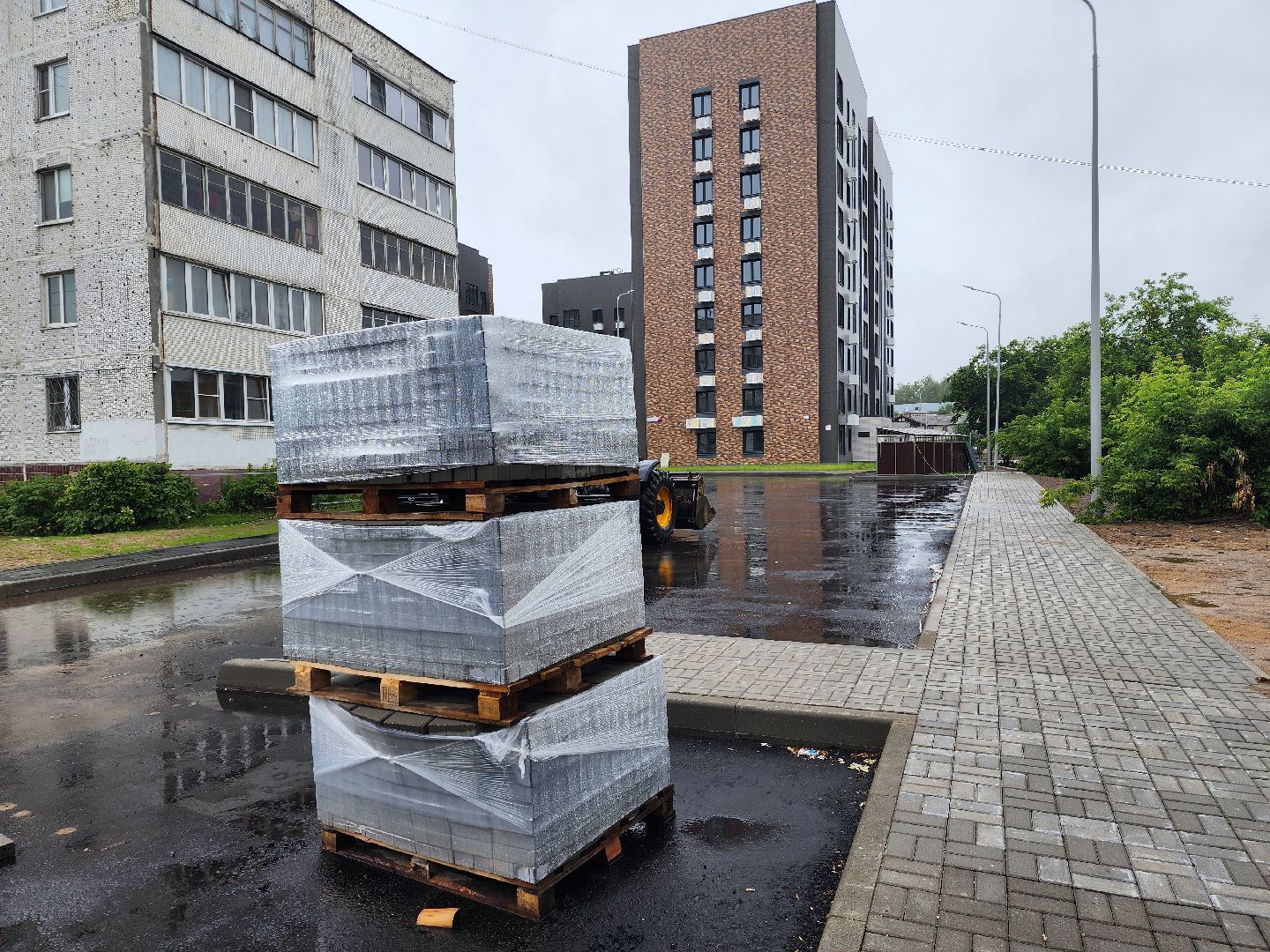 строительство домов для переселенцев, переселение из аварийного жилья, благоустройство, старая купавна, богородский городской округ,