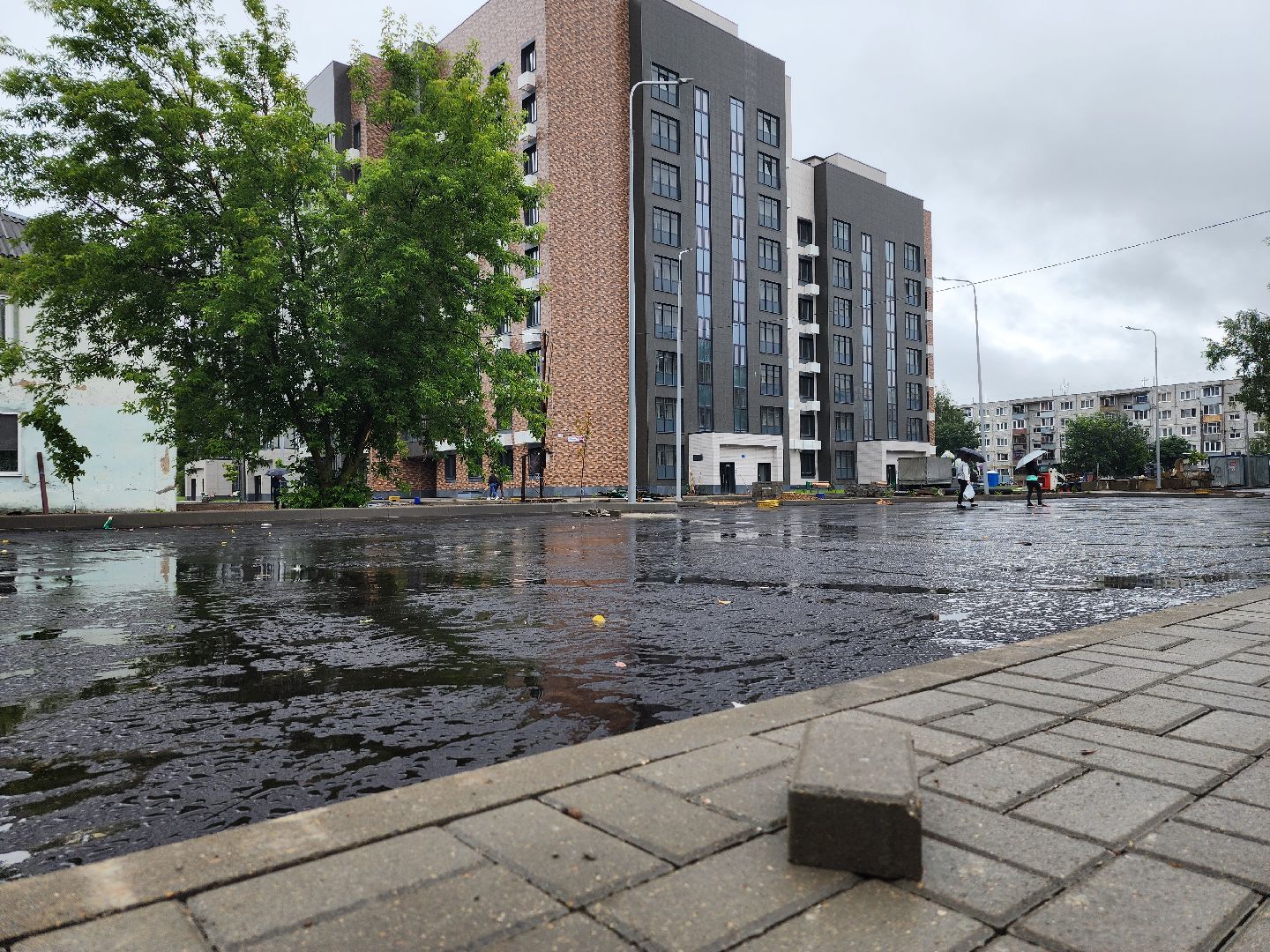 строительство домов для переселенцев, переселение из аварийного жилья, благоустройство, старая купавна, богородский городской округ,