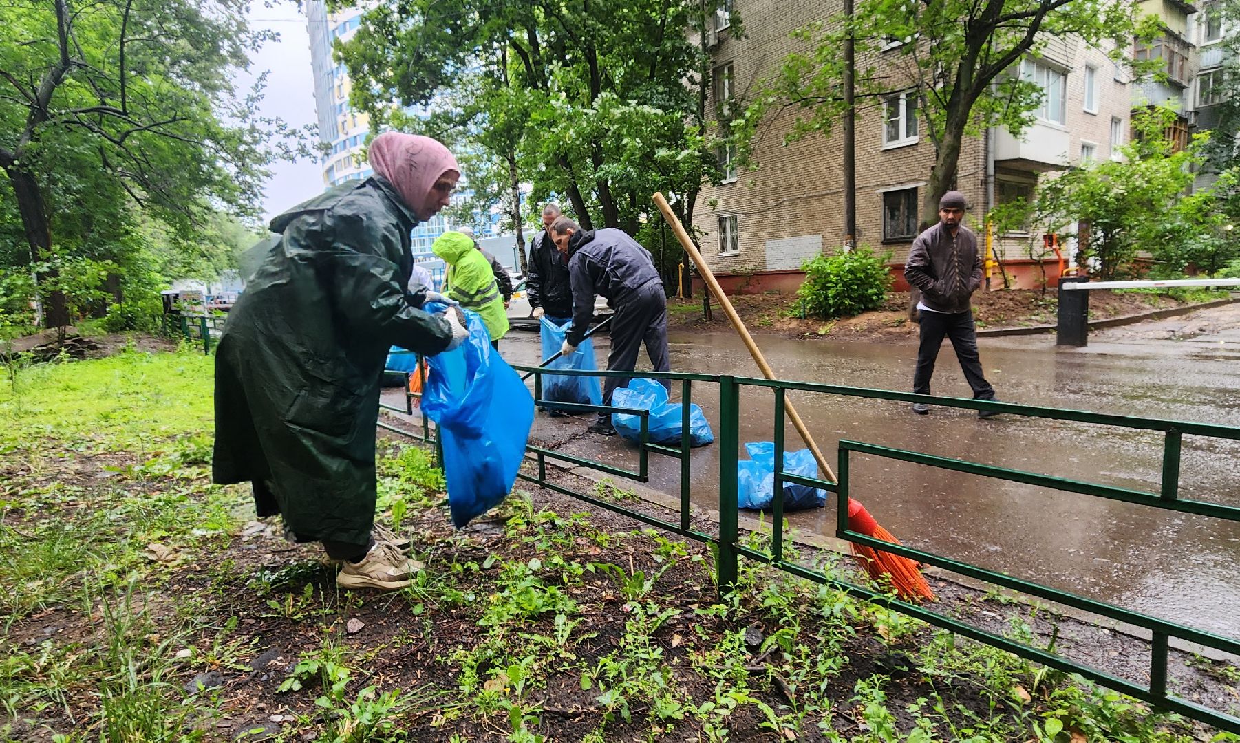 Химки , Благоустройство , Уборка улиц,