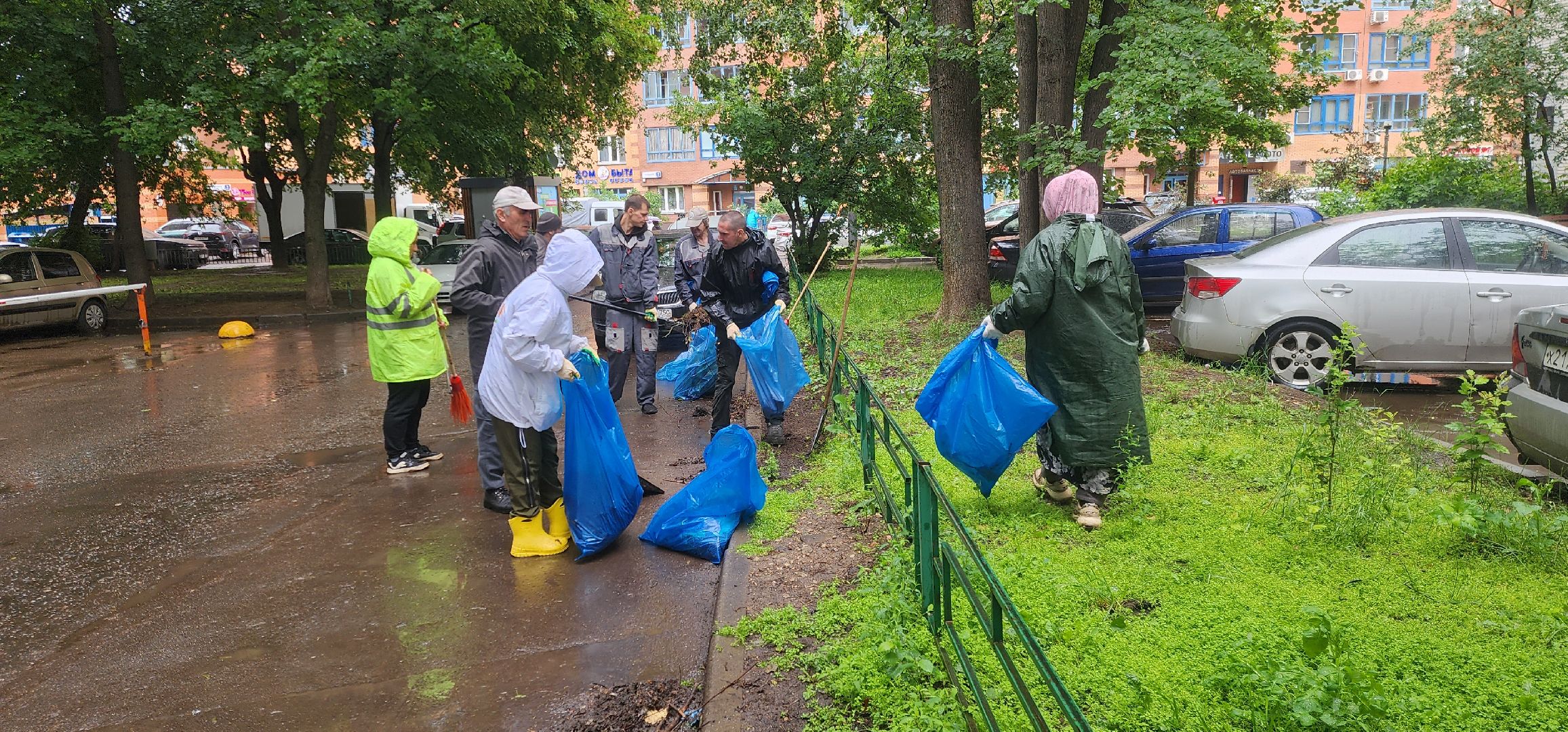 Химки , Благоустройство , Уборка улиц,