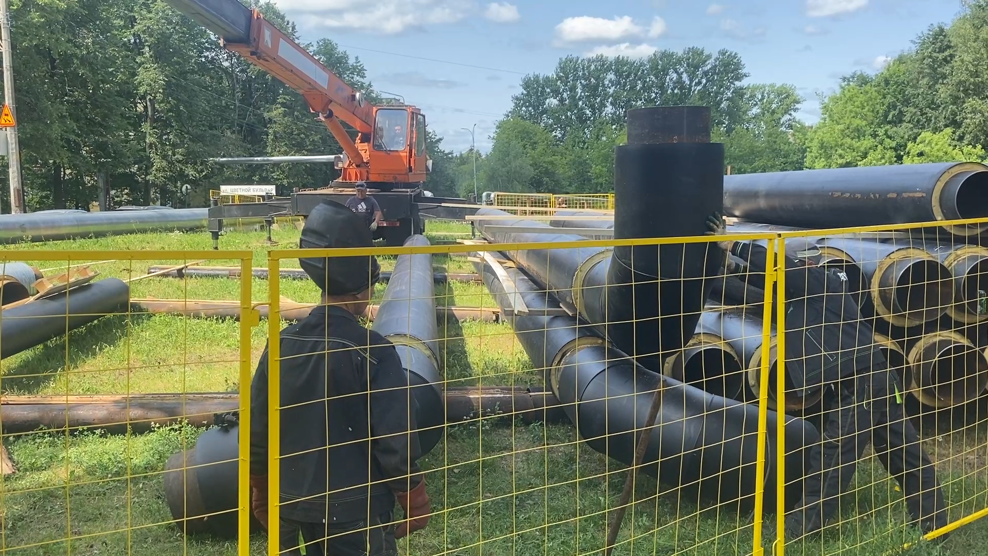 сети теплотрассы, власиха теплосеть, реконструкция сетей, цветной бульвар власиха, трубы горячего водоснабжения,