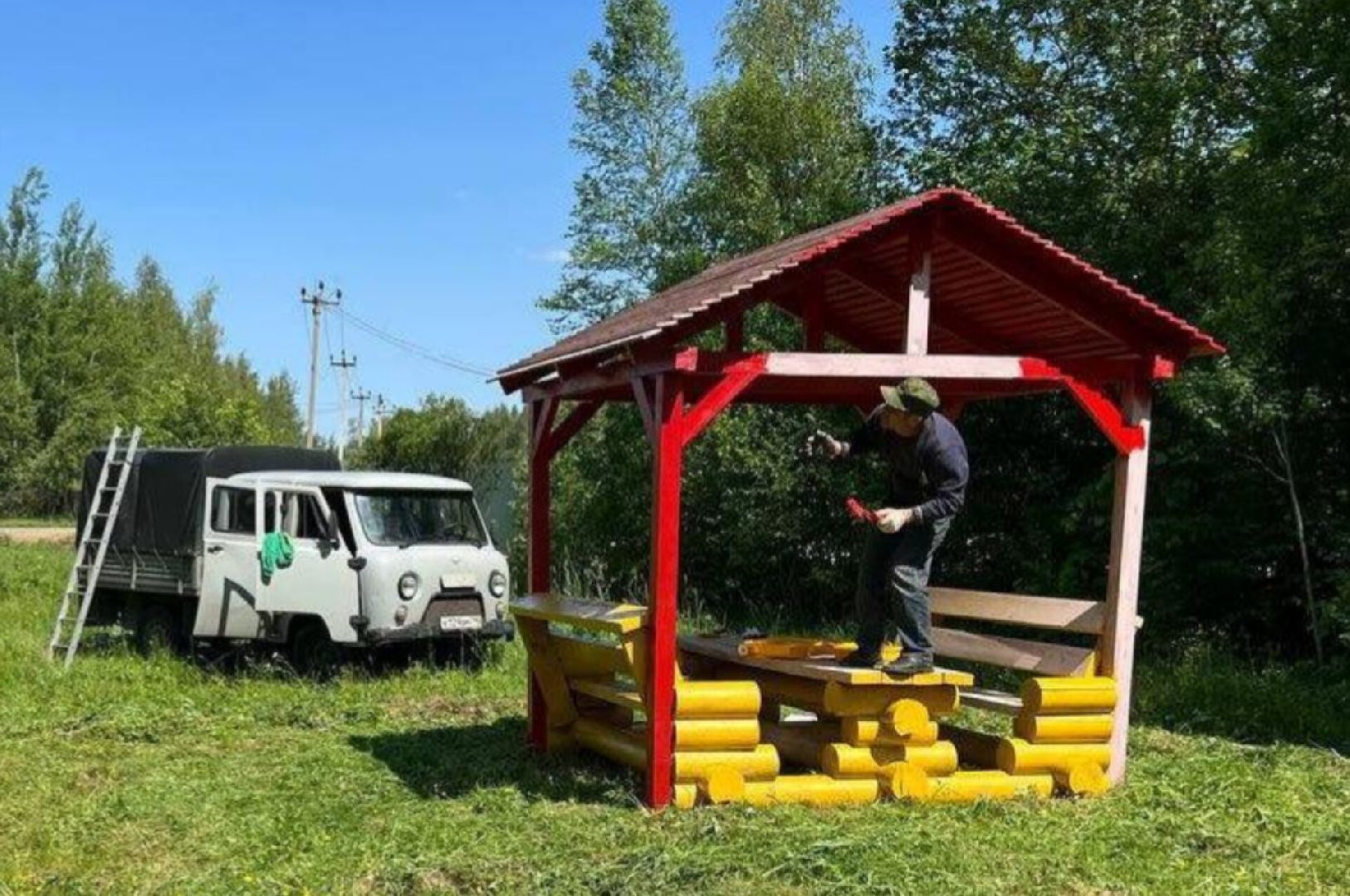 Экология , Места отдыха ,Звенигородское лесничество ,