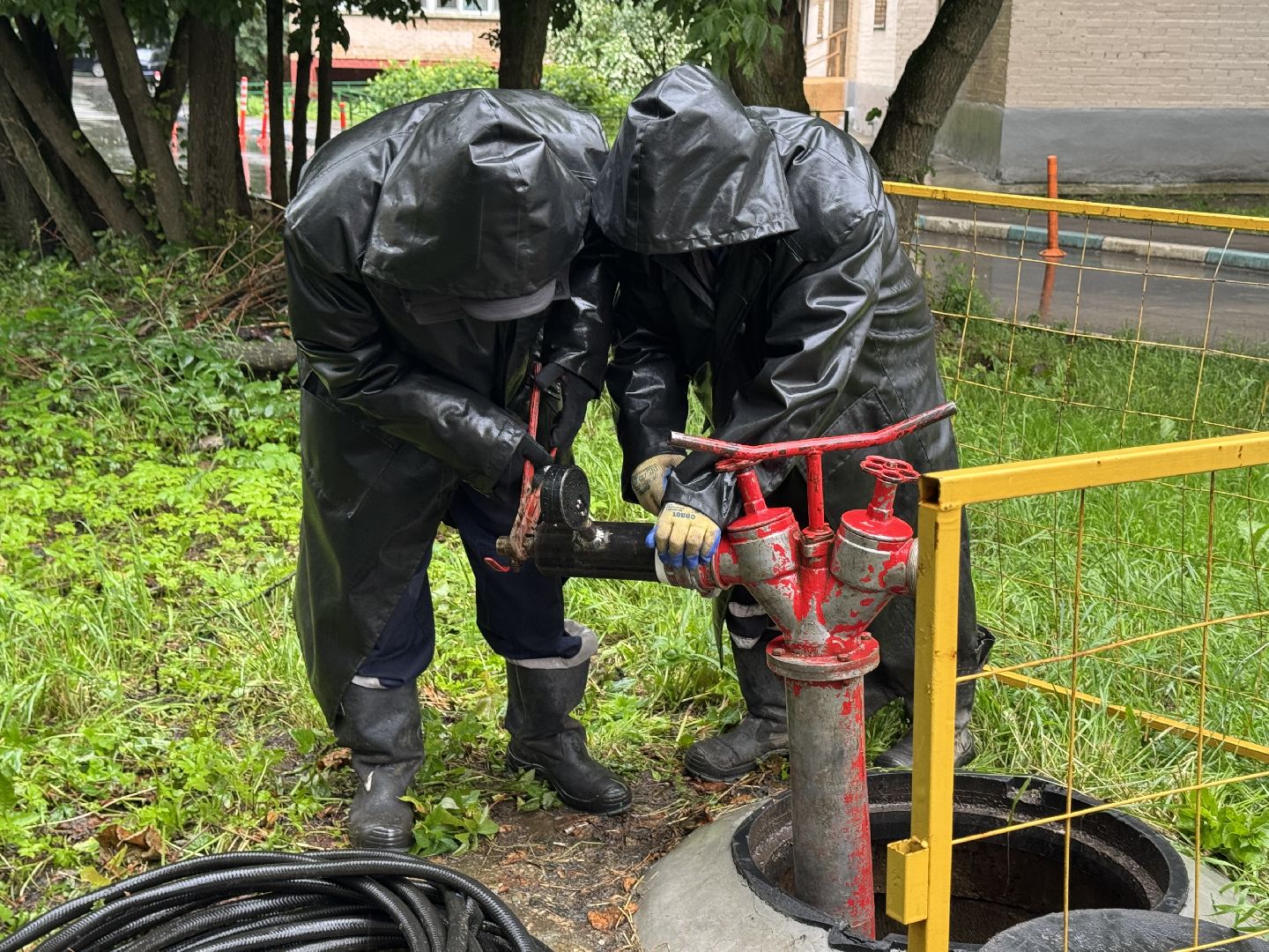 промывка труб хвс, балашиха, микрорайон кучино,