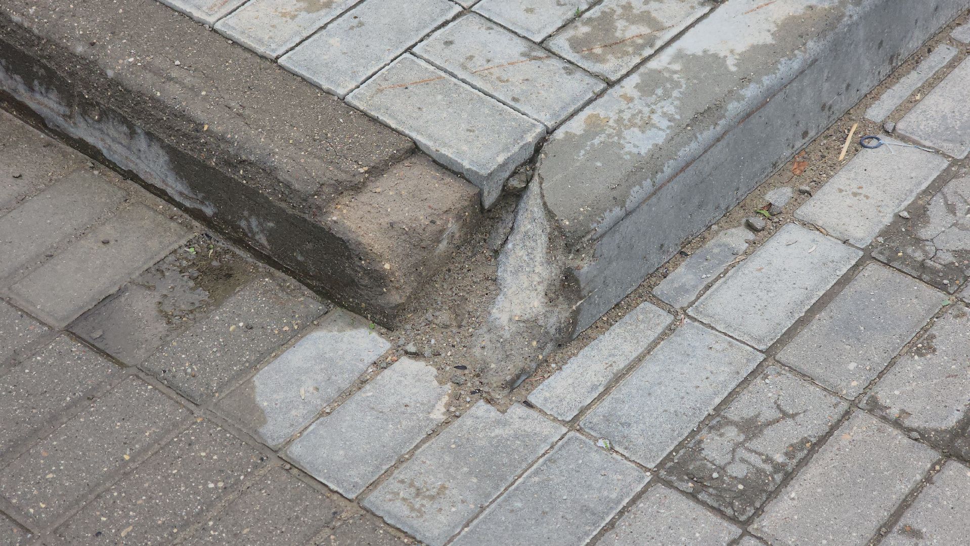 замена плитки, Обновление сквера, щёлково,