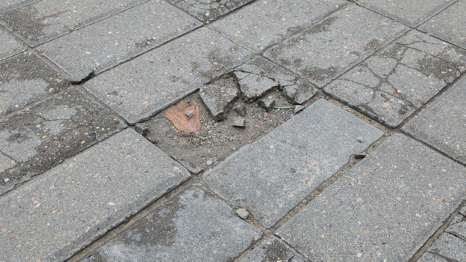 замена плитки, Обновление сквера, щёлково,