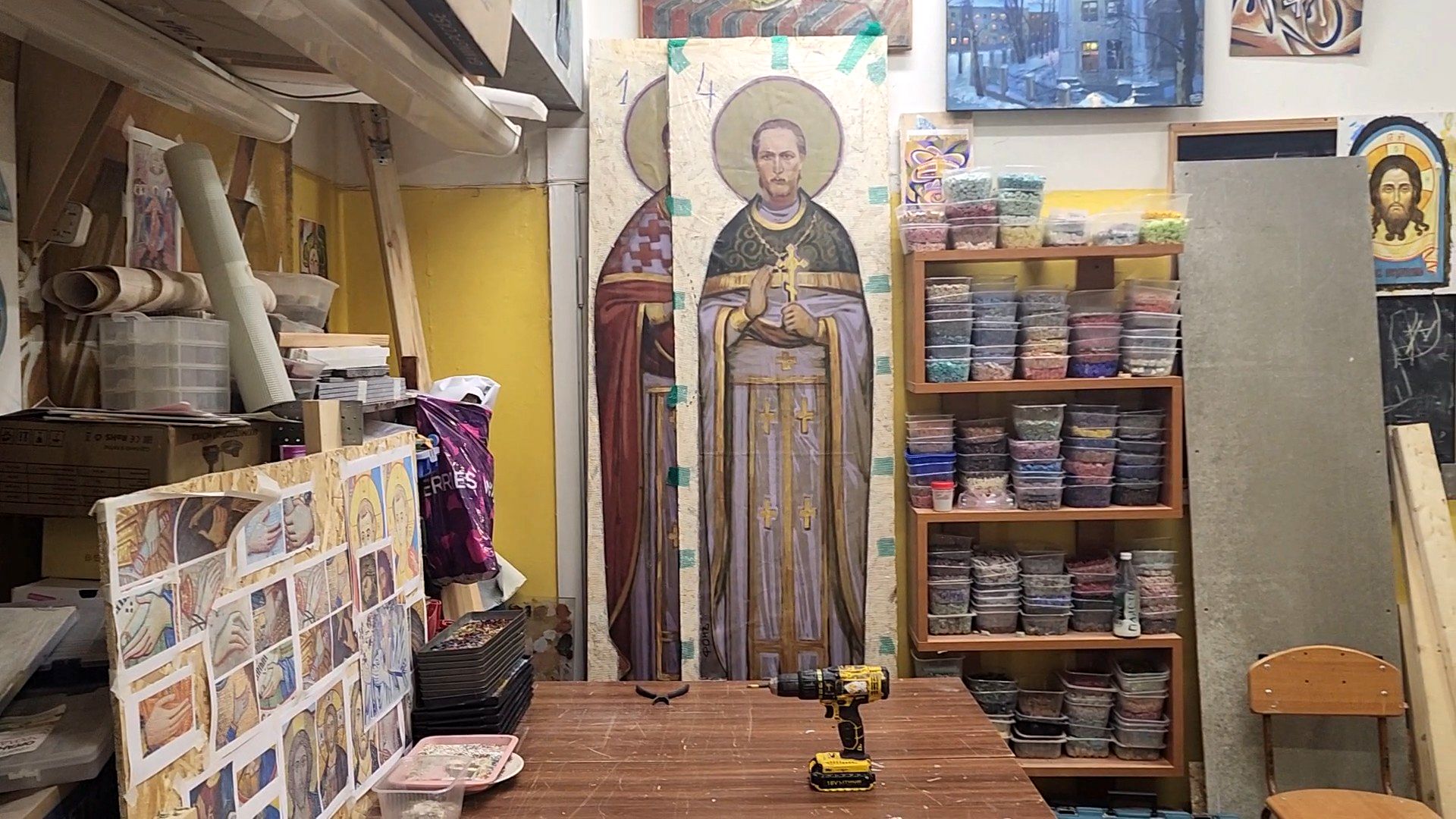 дубна, талдомский округ, храм, мозаика,