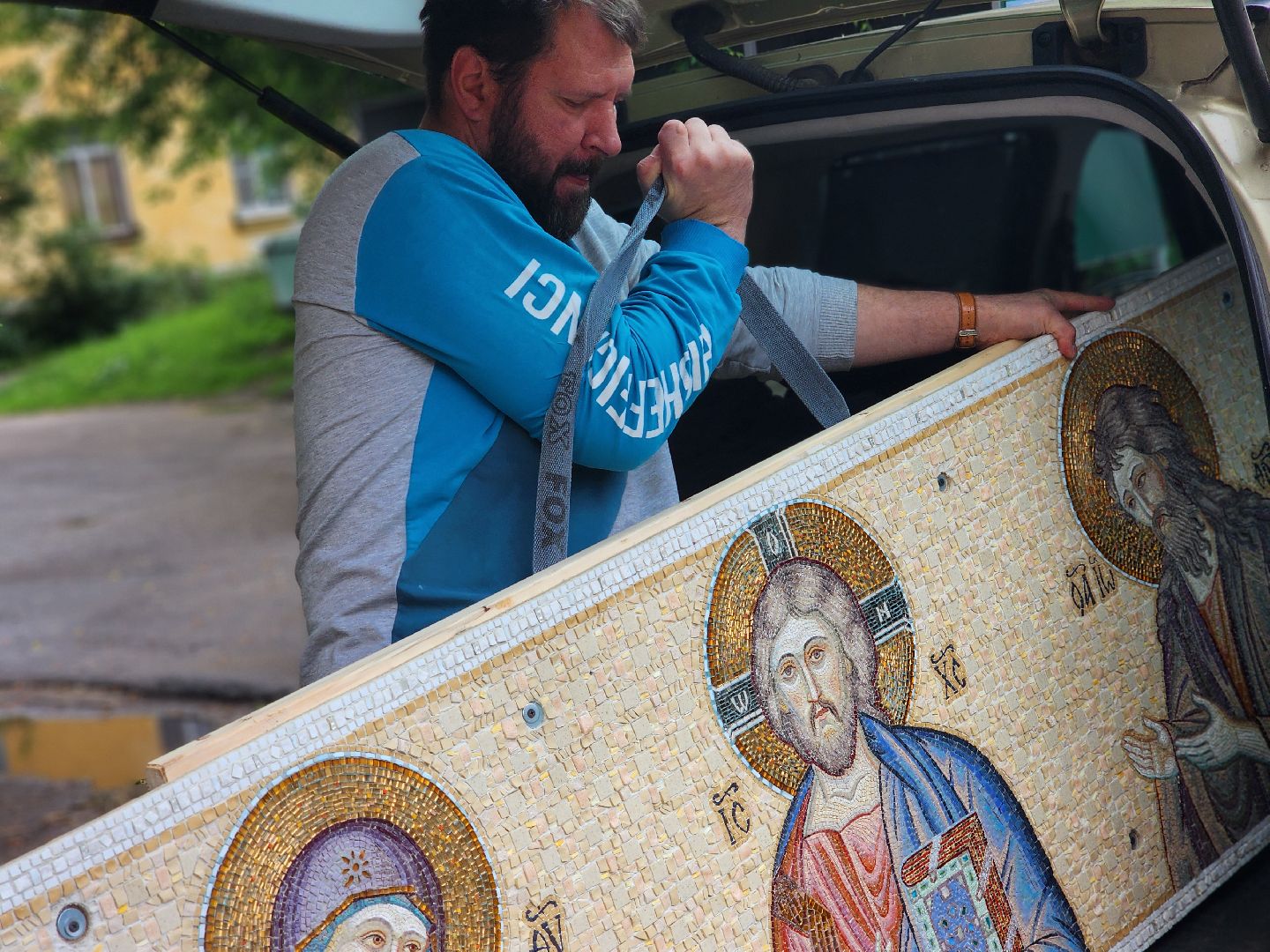 дубна, талдомский округ, храм, мозаика,