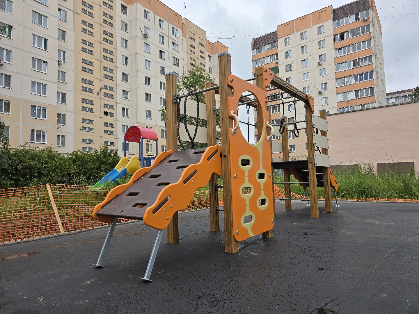 Коломна, детская площадка, установка детской площадки,