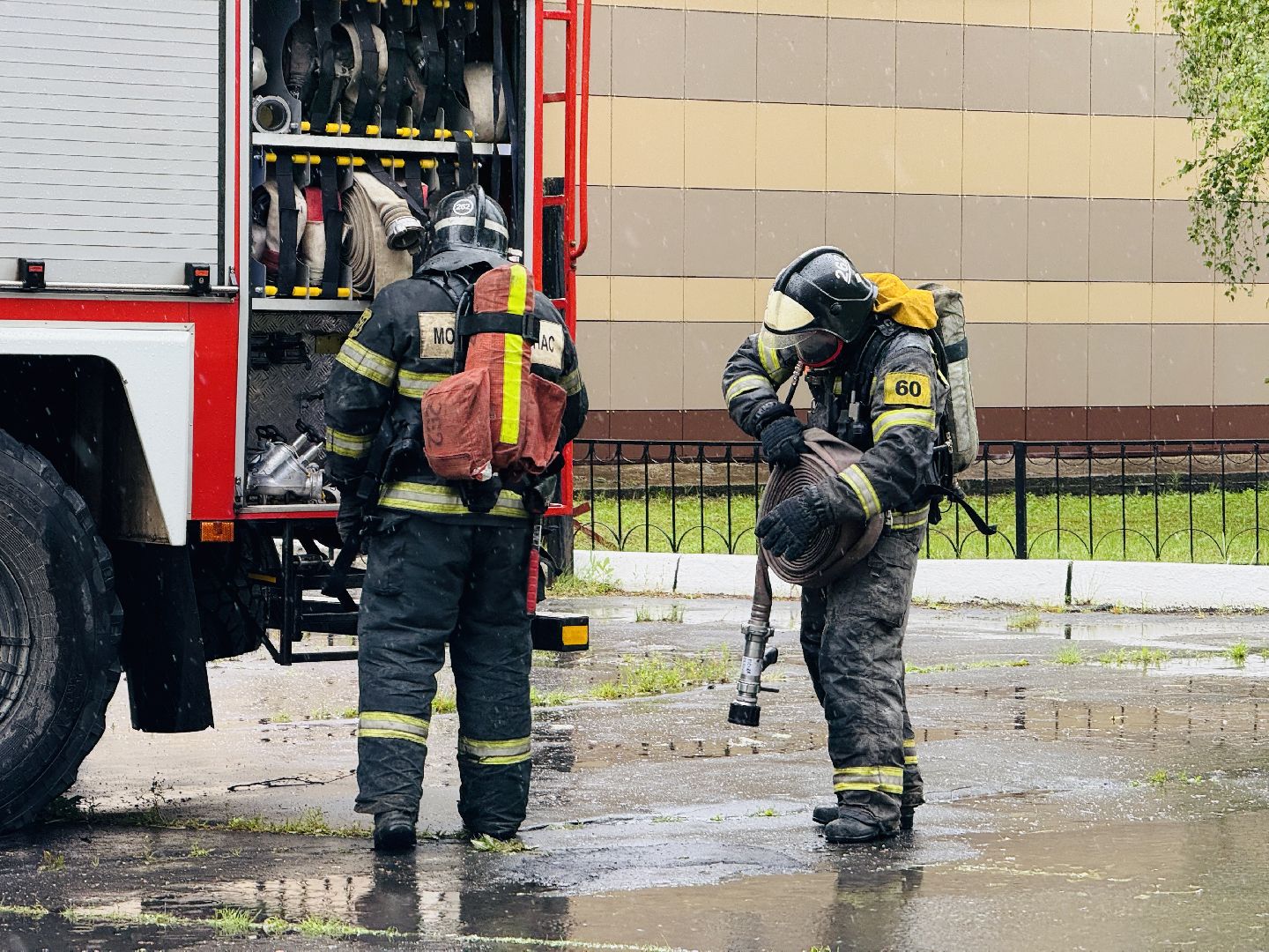 раменское, гжель, ггу, пожарная безопасность, учения сотрудников мчс, мчс россии,эвакуация,