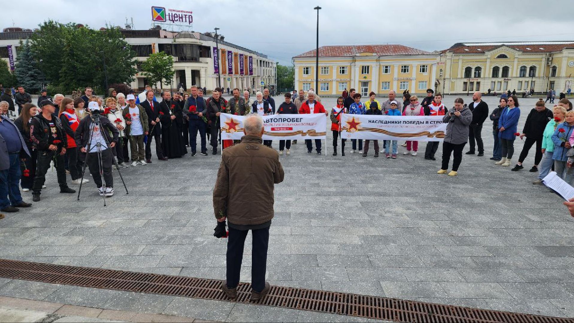 Дмитров, Автопробег, День Победы, 80 - летие Победы,